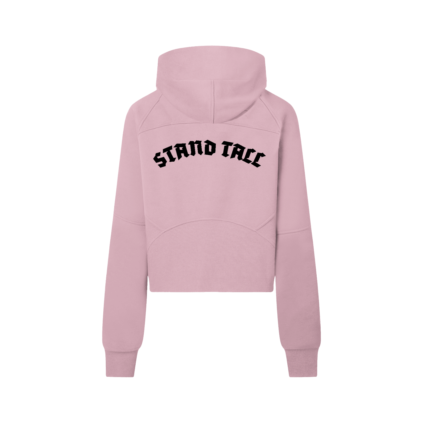 Cropped Half-Zip Hoodie