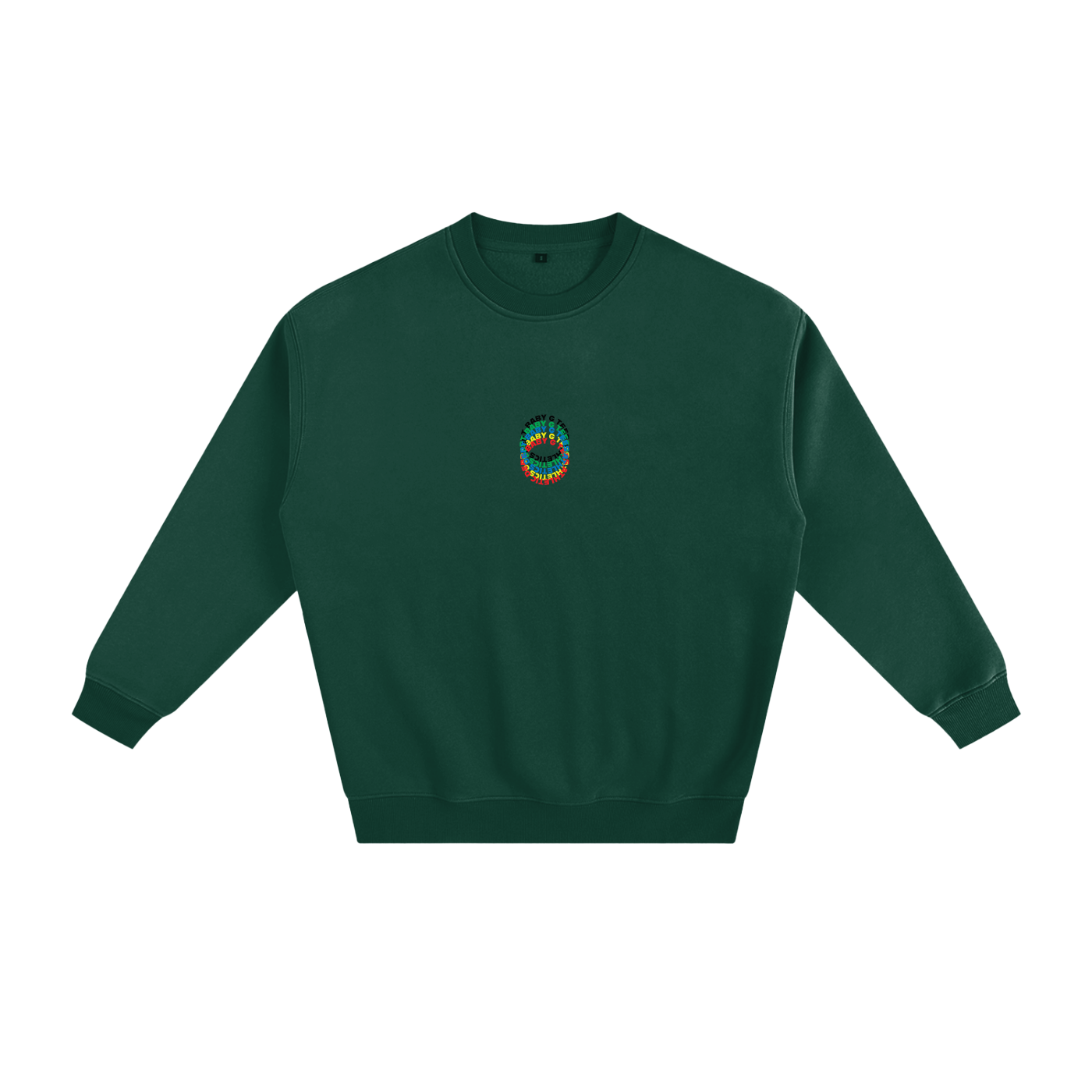 Ring Blur Centre Fleeced Sweatshirt