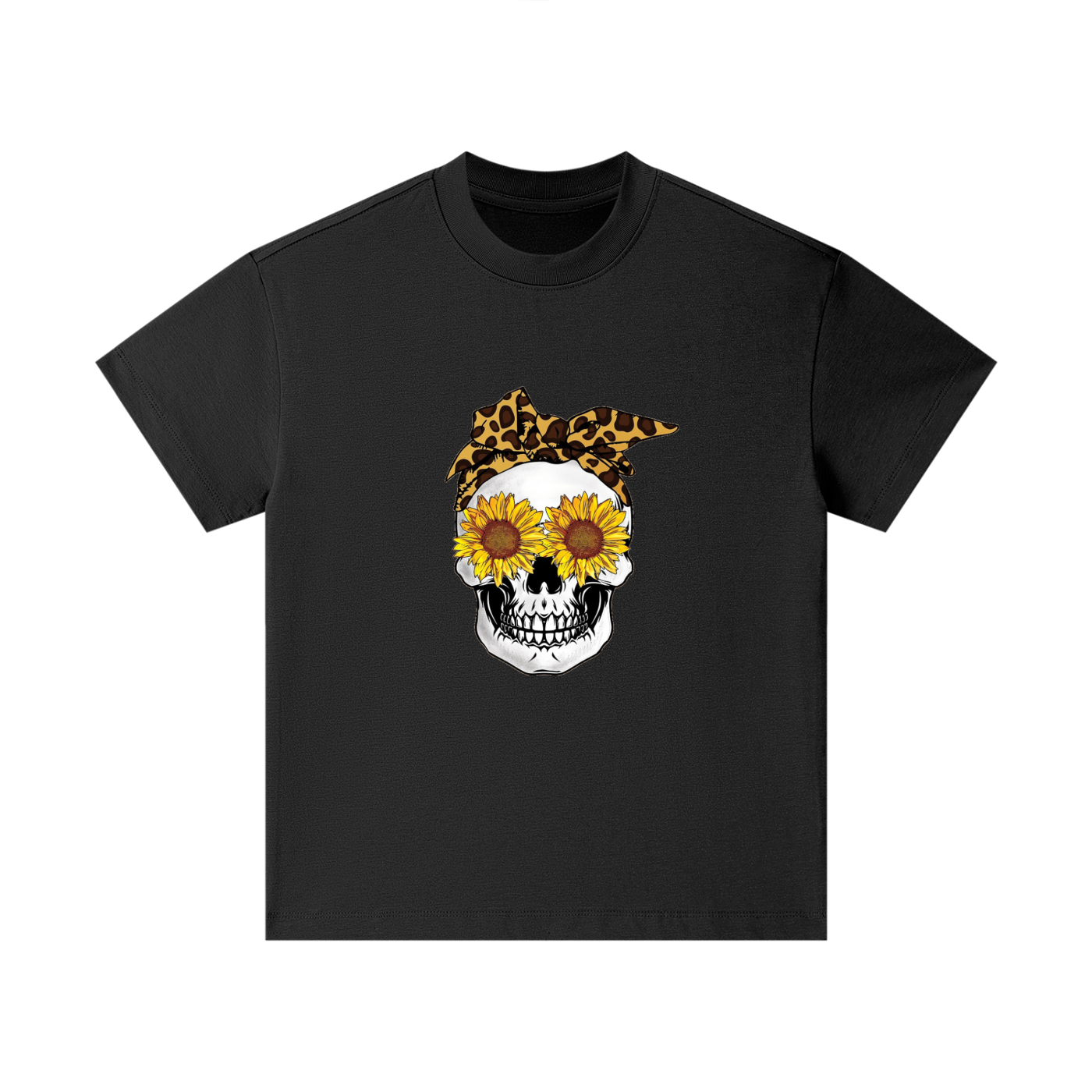 Flower Skull - Pure Cotton Essential Kids T-Shirt