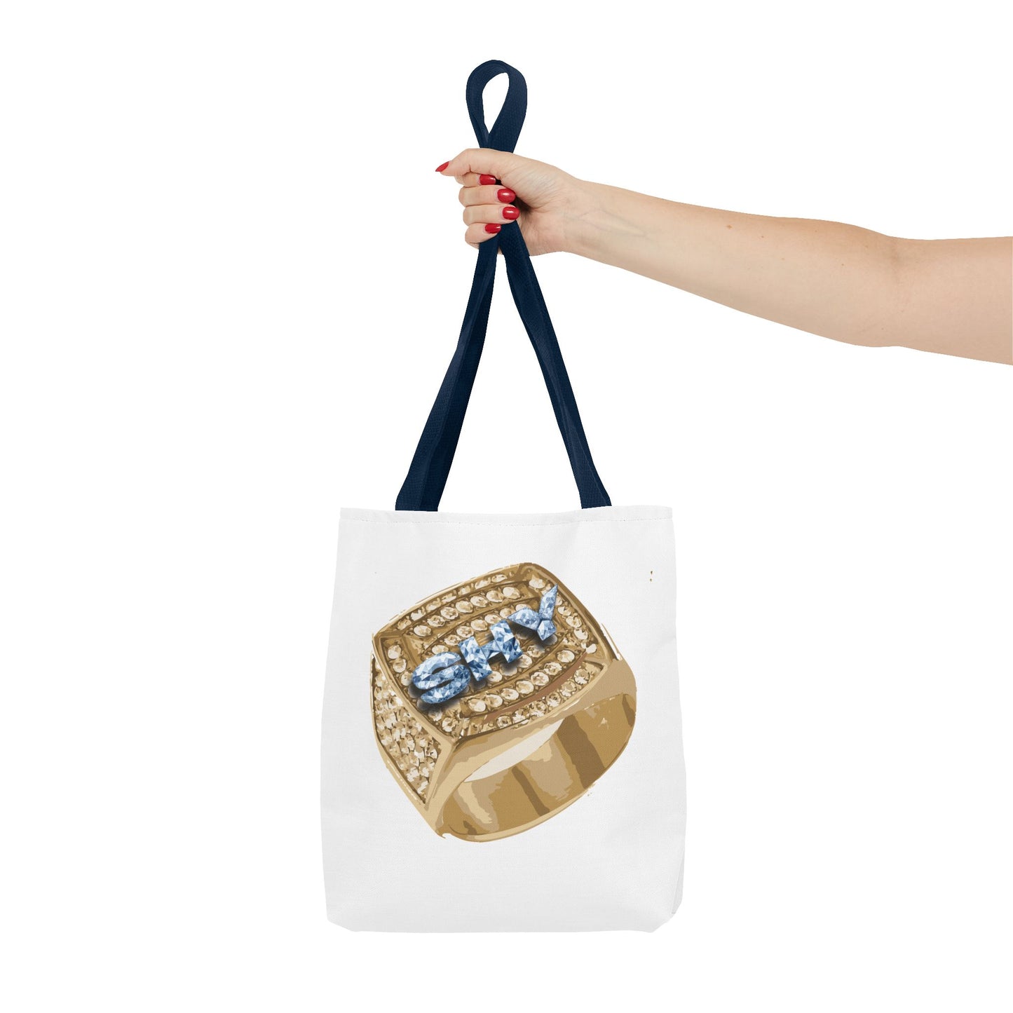 SHY - Stylish Tote Bag with statement Ring Design
