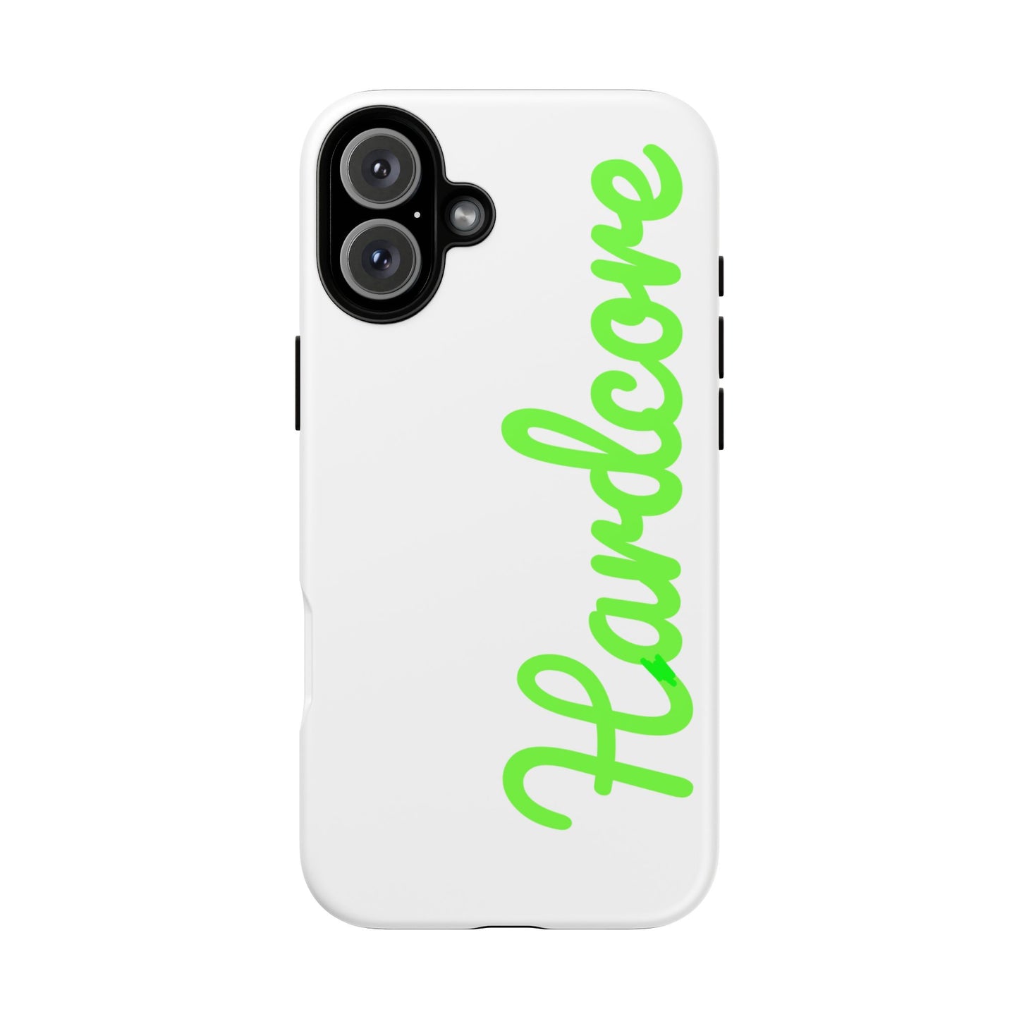 Hardcore - Green & White Tough Cases