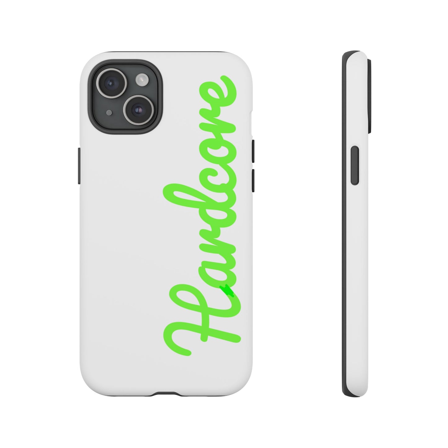 Hardcore - Green & White Tough Cases