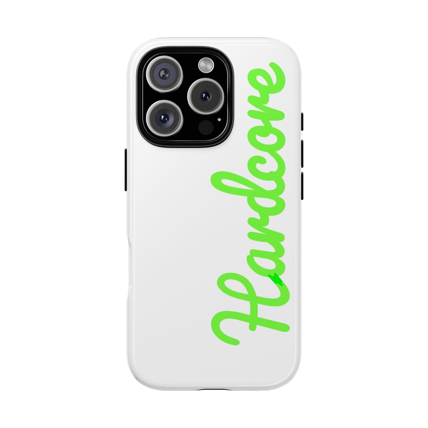Hardcore - Green & White Tough Cases