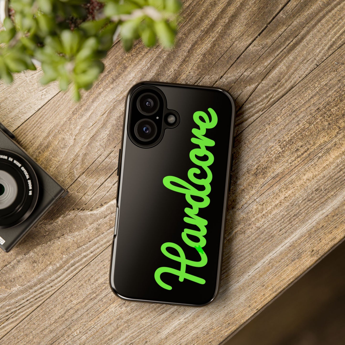 Hardcore - Green & Black Tough Cases
