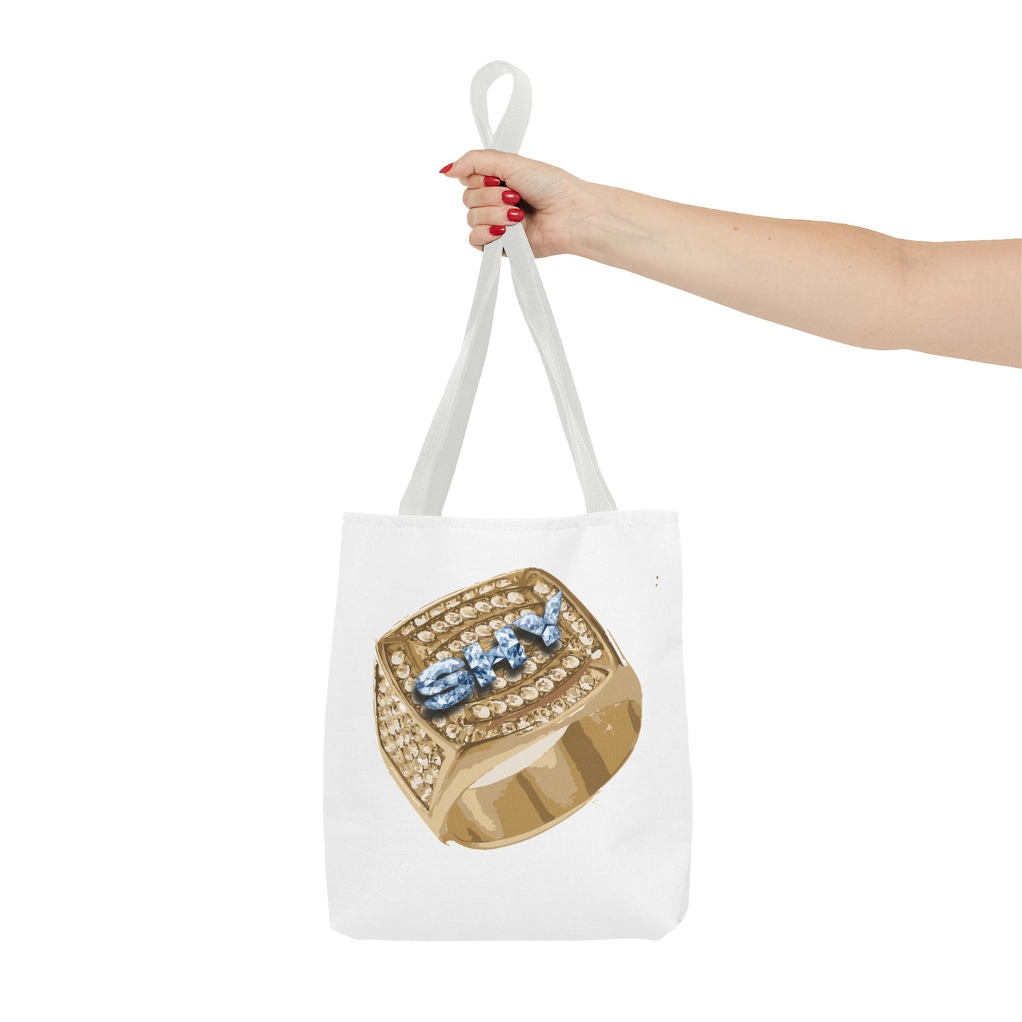 SHY - Stylish Tote Bag with statement Ring Design