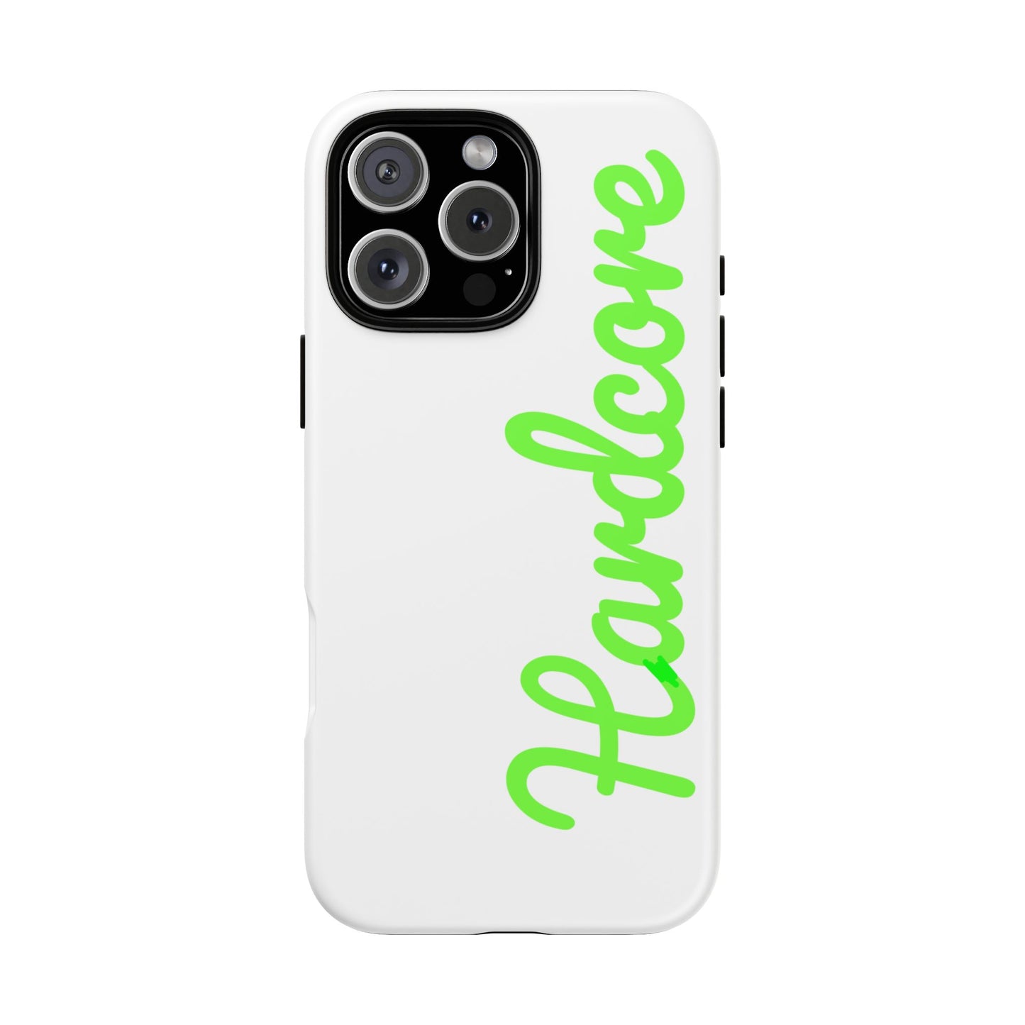 Hardcore - Green & White Tough Cases