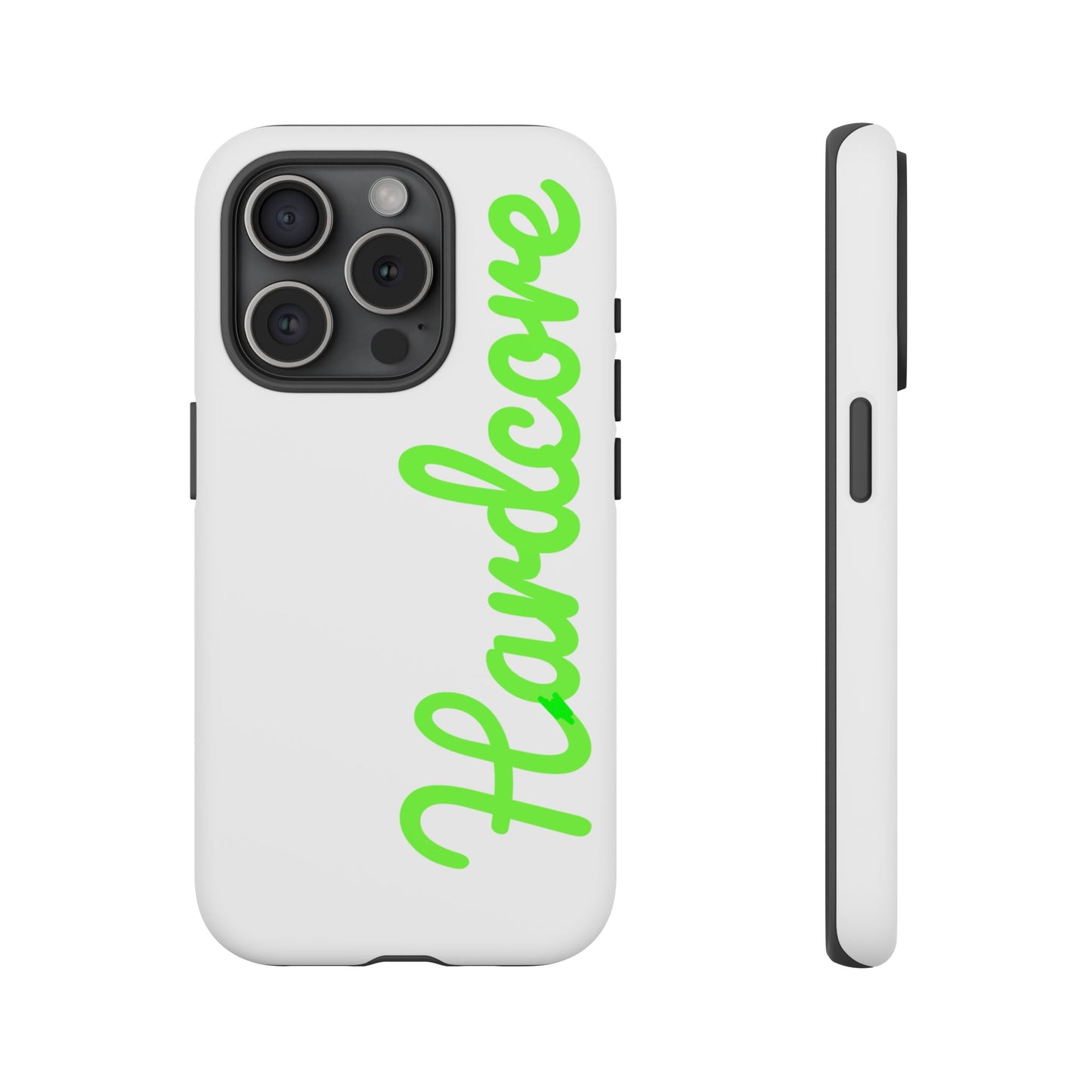 Hardcore - Green & White Tough Cases