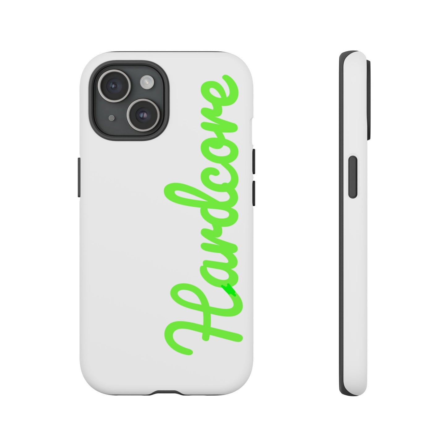 Hardcore - Green & White Tough Cases