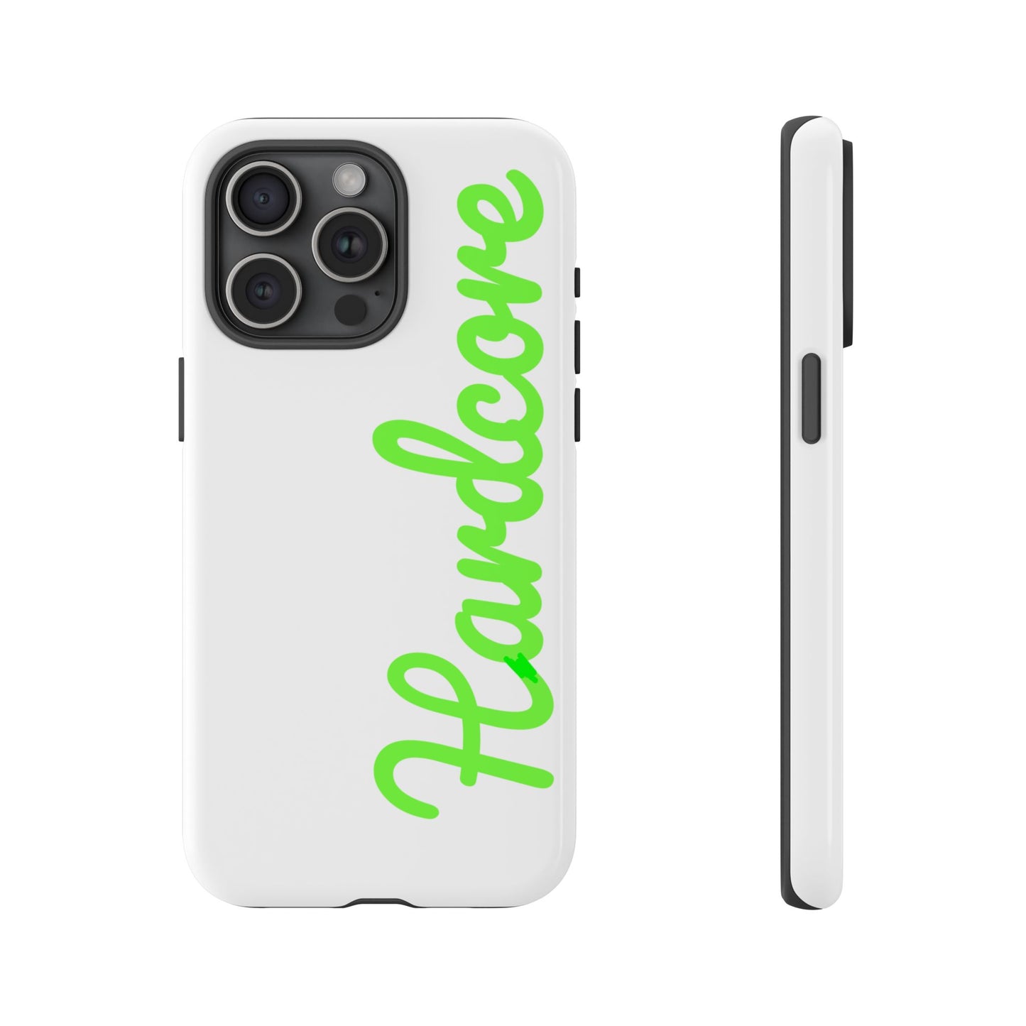 Hardcore - Green & White Tough Cases