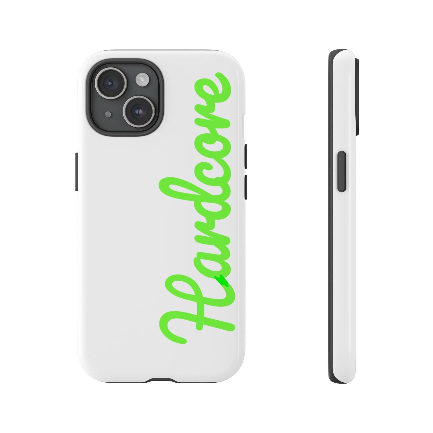 Hardcore - Green & White Tough Cases