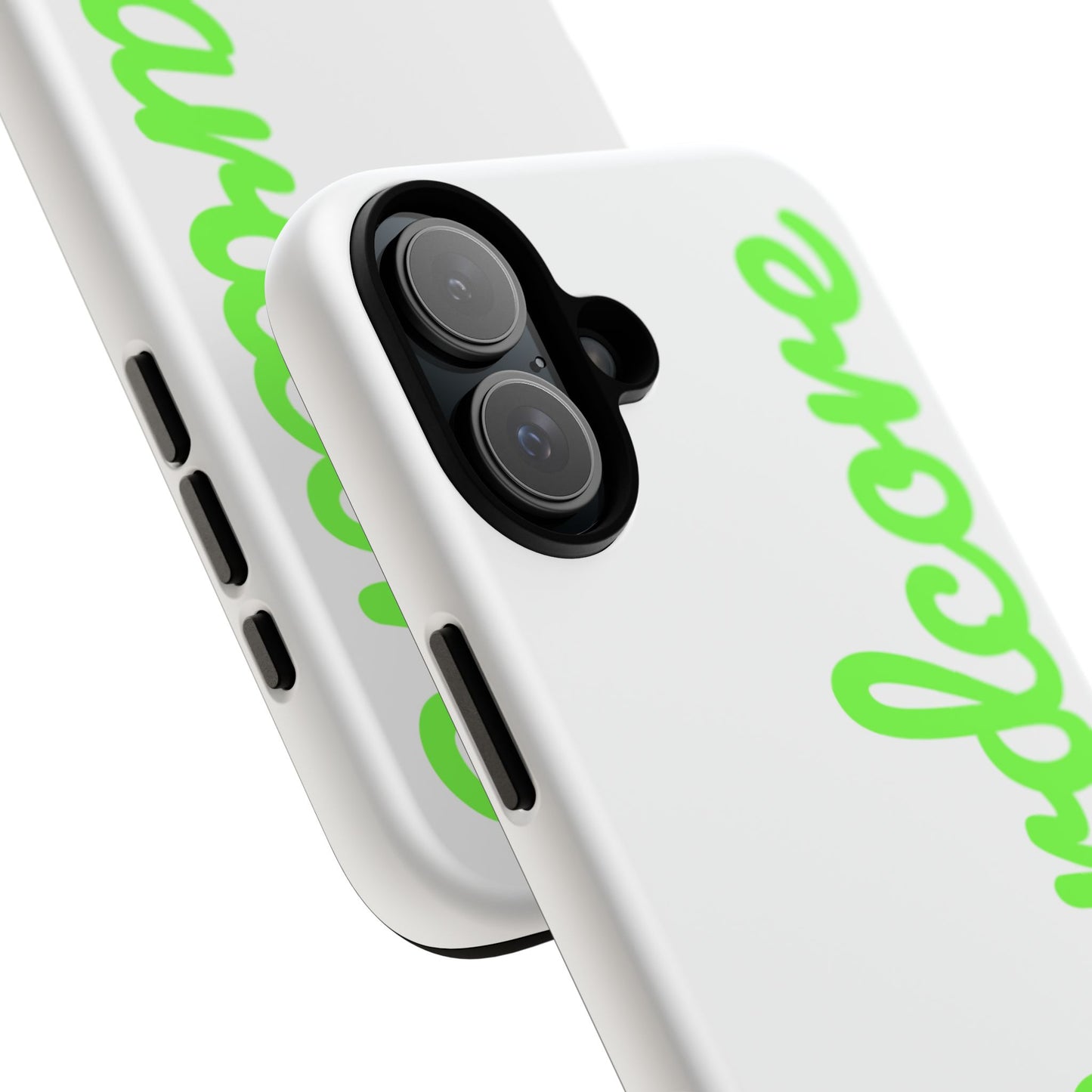 Hardcore - Green & White Tough Cases