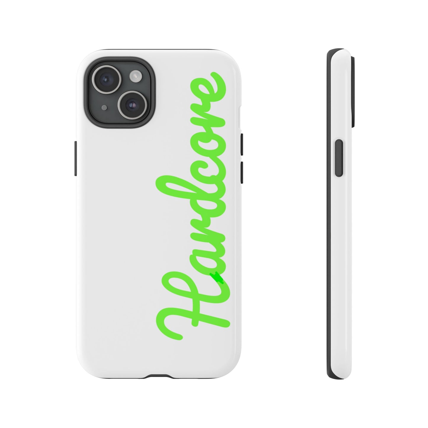 Hardcore - Green & White Tough Cases