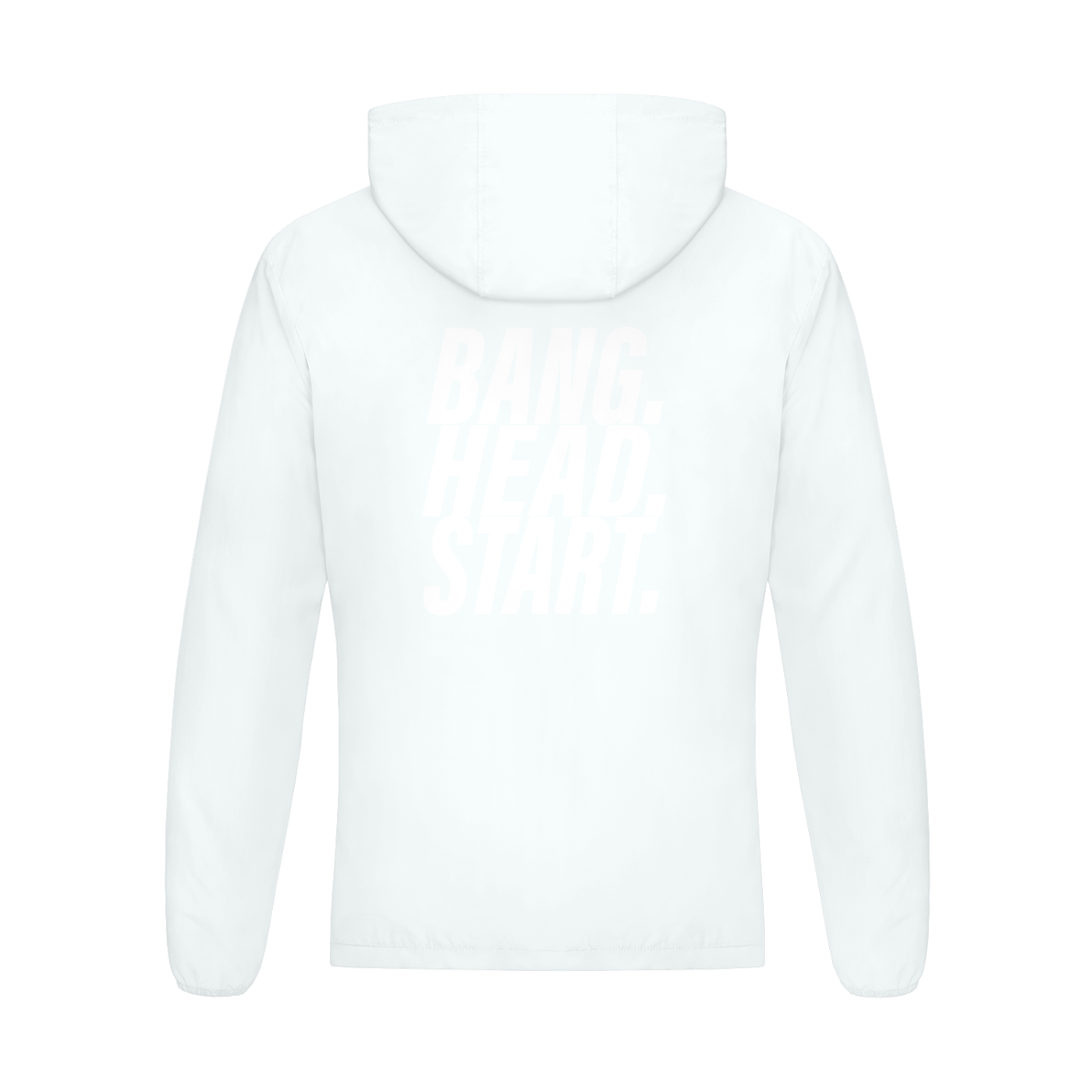 Soft Hooded Sports Jacket - Bang.Head.Strat - blk/wht