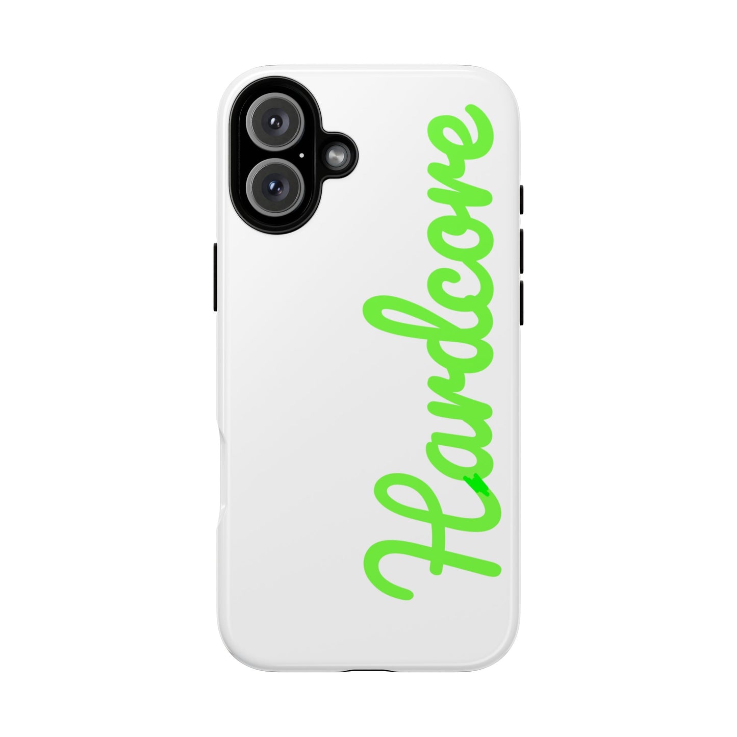 Hardcore - Green & White Tough Cases