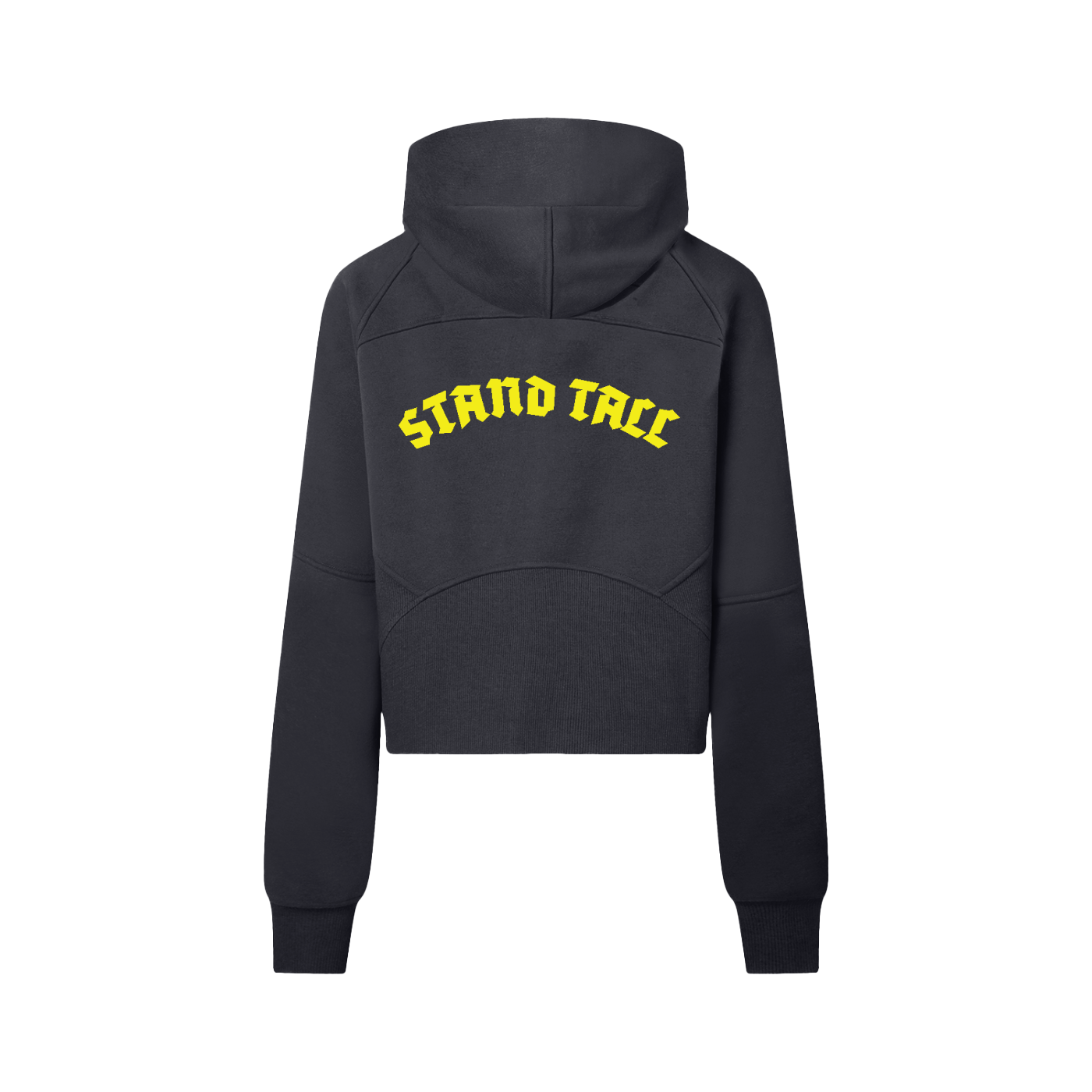 Cropped Half-Zip Hoodie