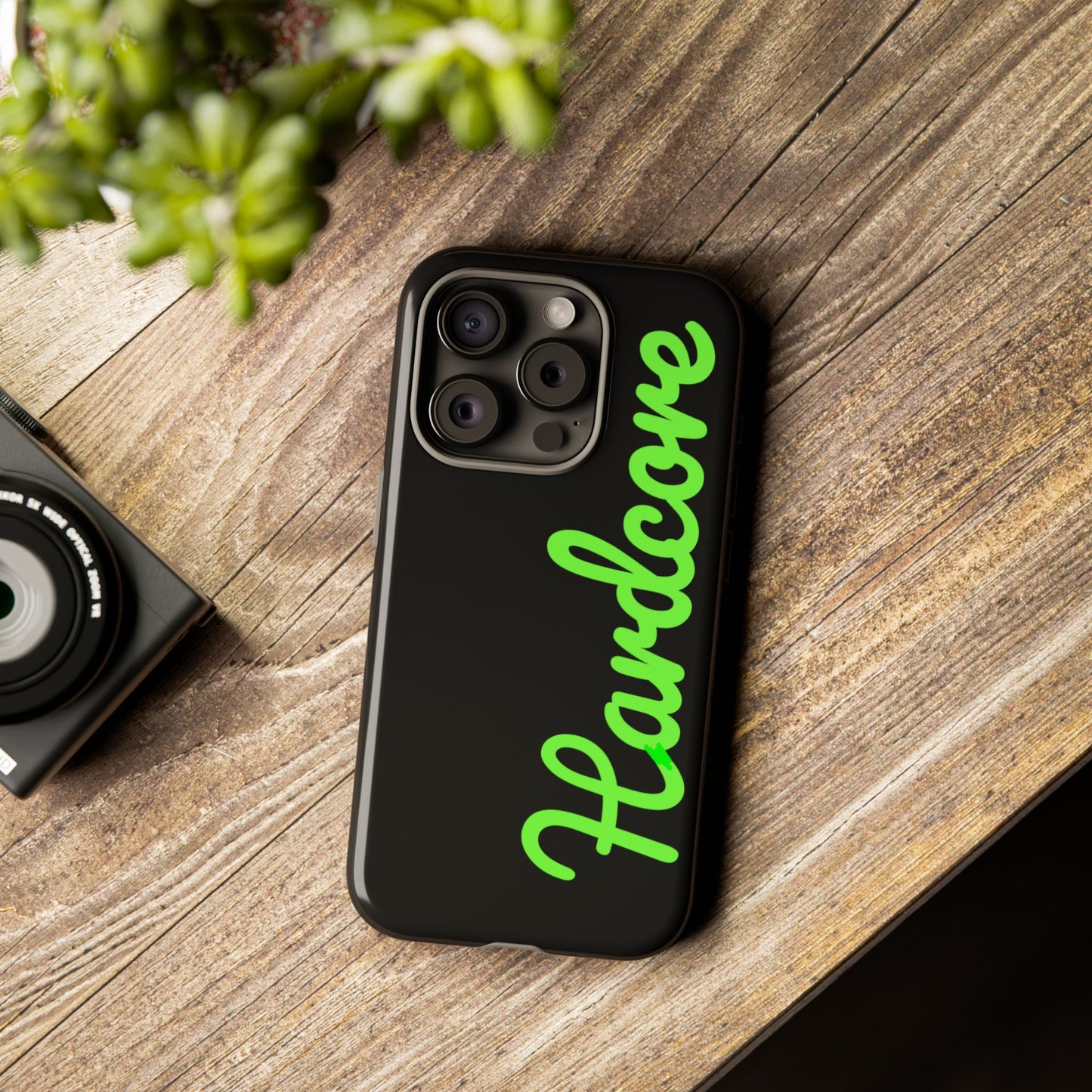 Hardcore - Green & Black Tough Cases