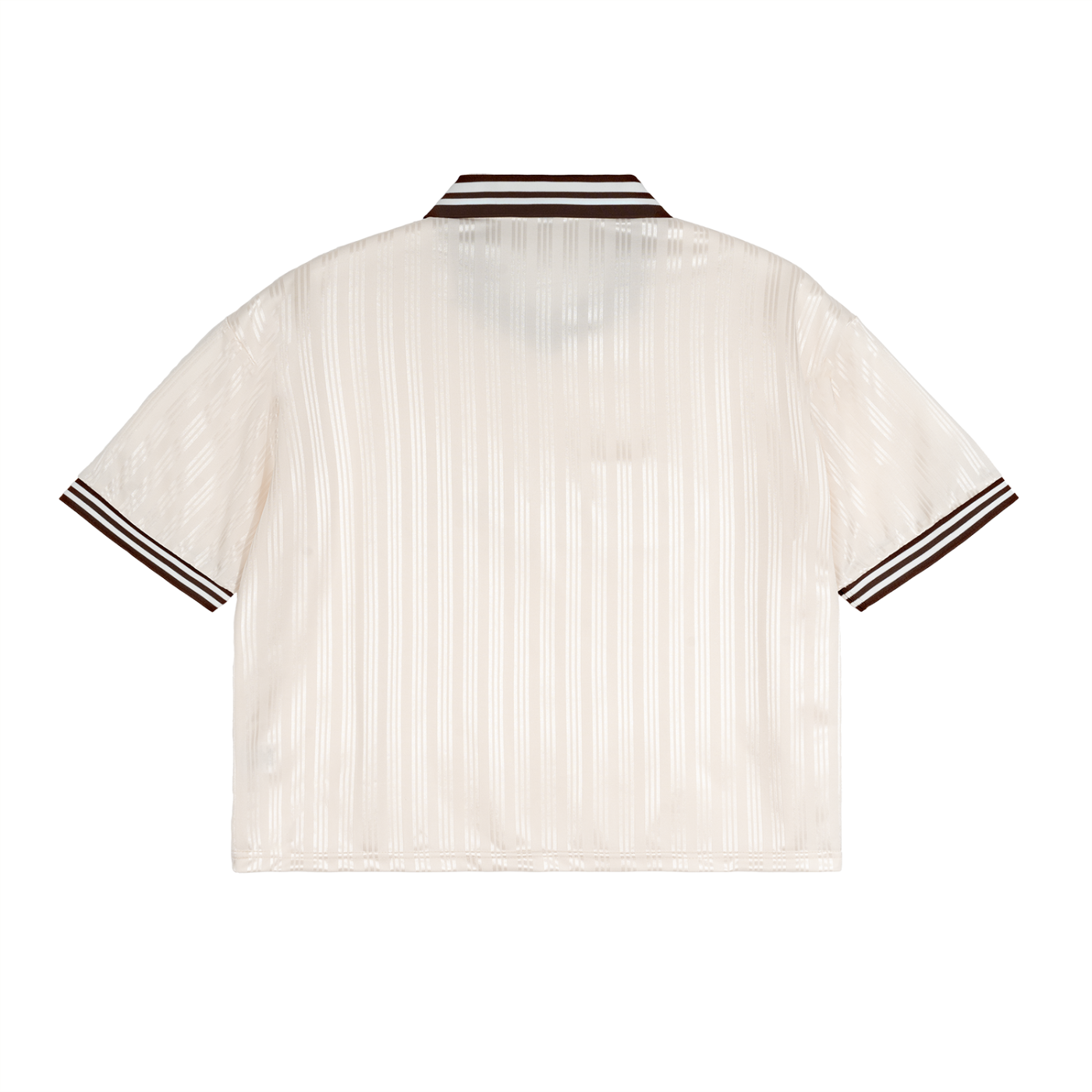 Johns Video Club - Contrast Stripes Polo Collar T-Shirt