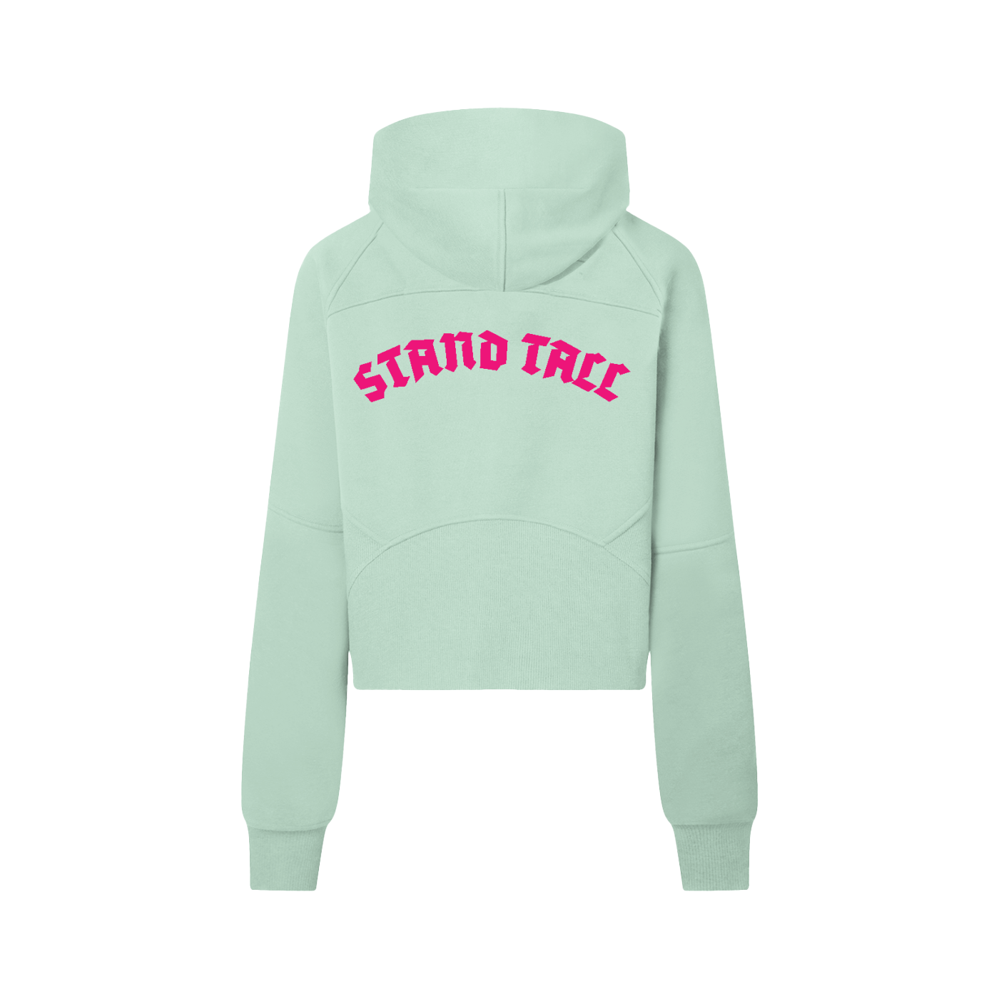 Cropped Half-Zip Hoodie