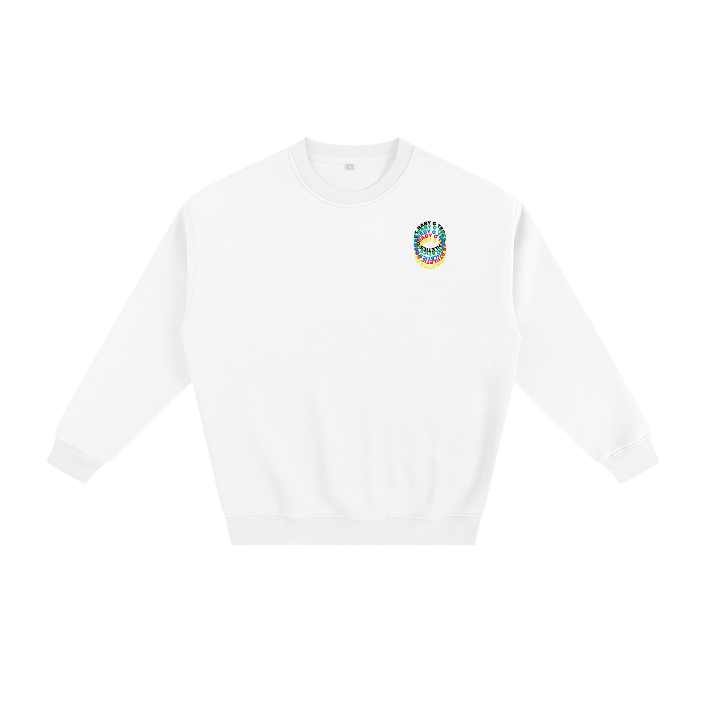 Ring Blur Side Fleeced Sweatshirt