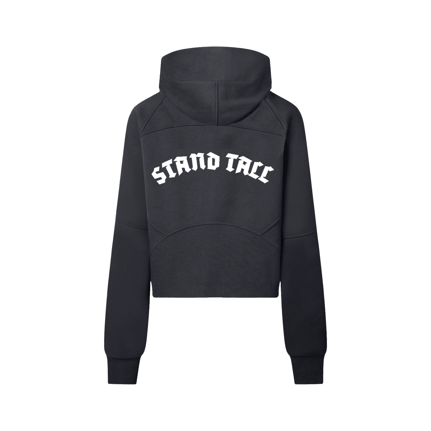 Cropped Half-Zip Hoodie