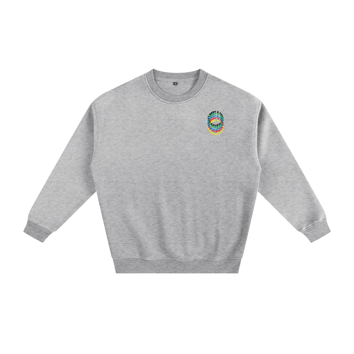 Ring Blur Side Fleeced Sweatshirt
