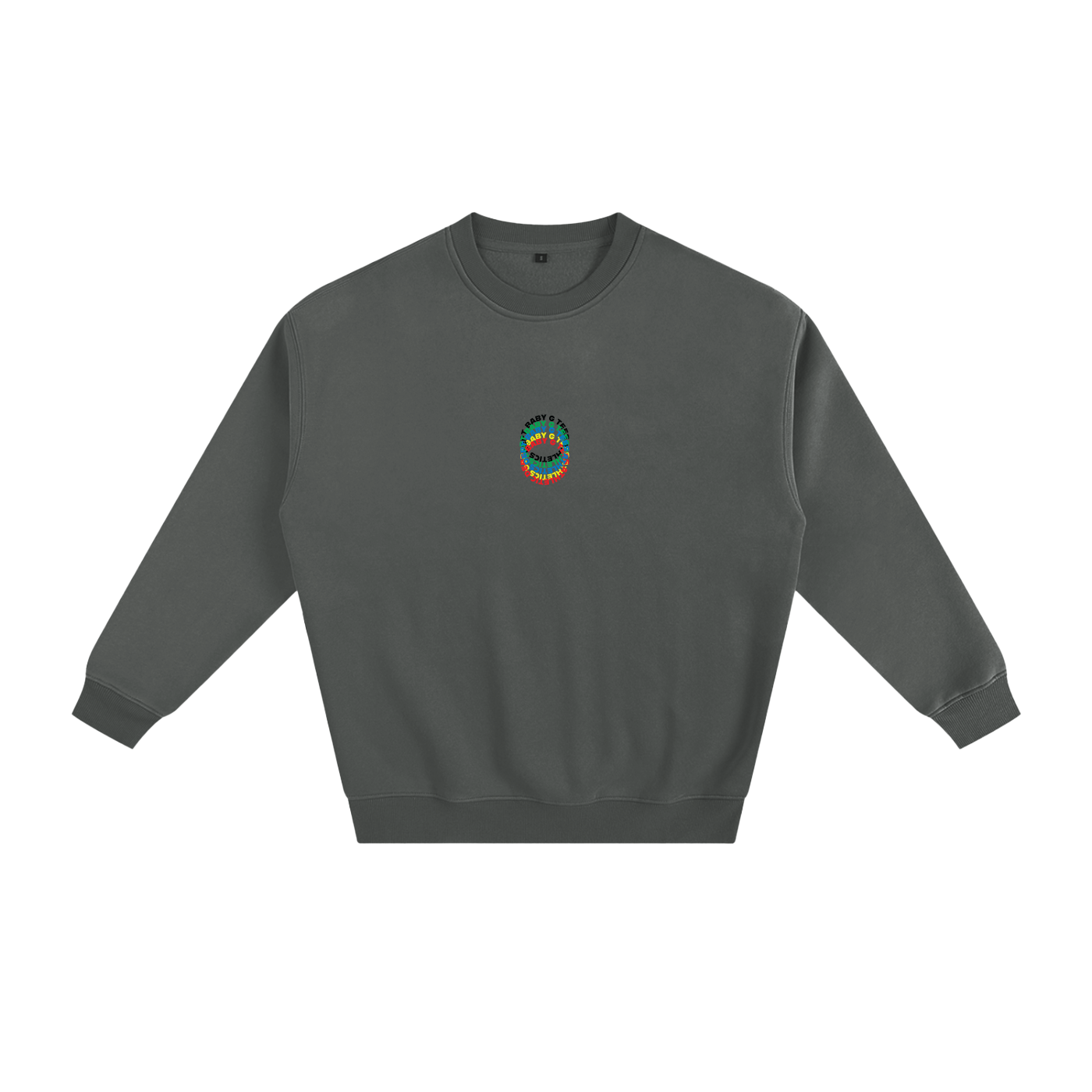 Ring Blur Centre Fleeced Sweatshirt