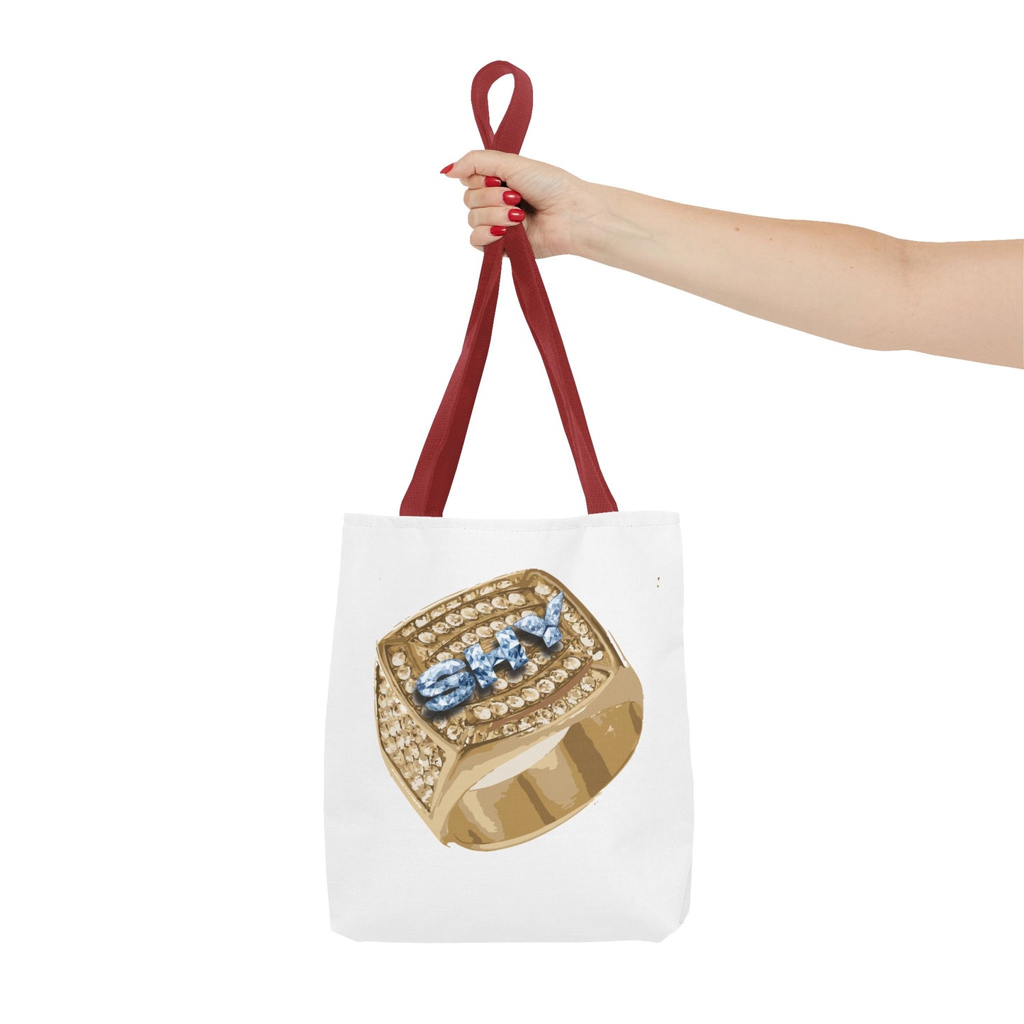 SHY - Stylish Tote Bag with statement Ring Design