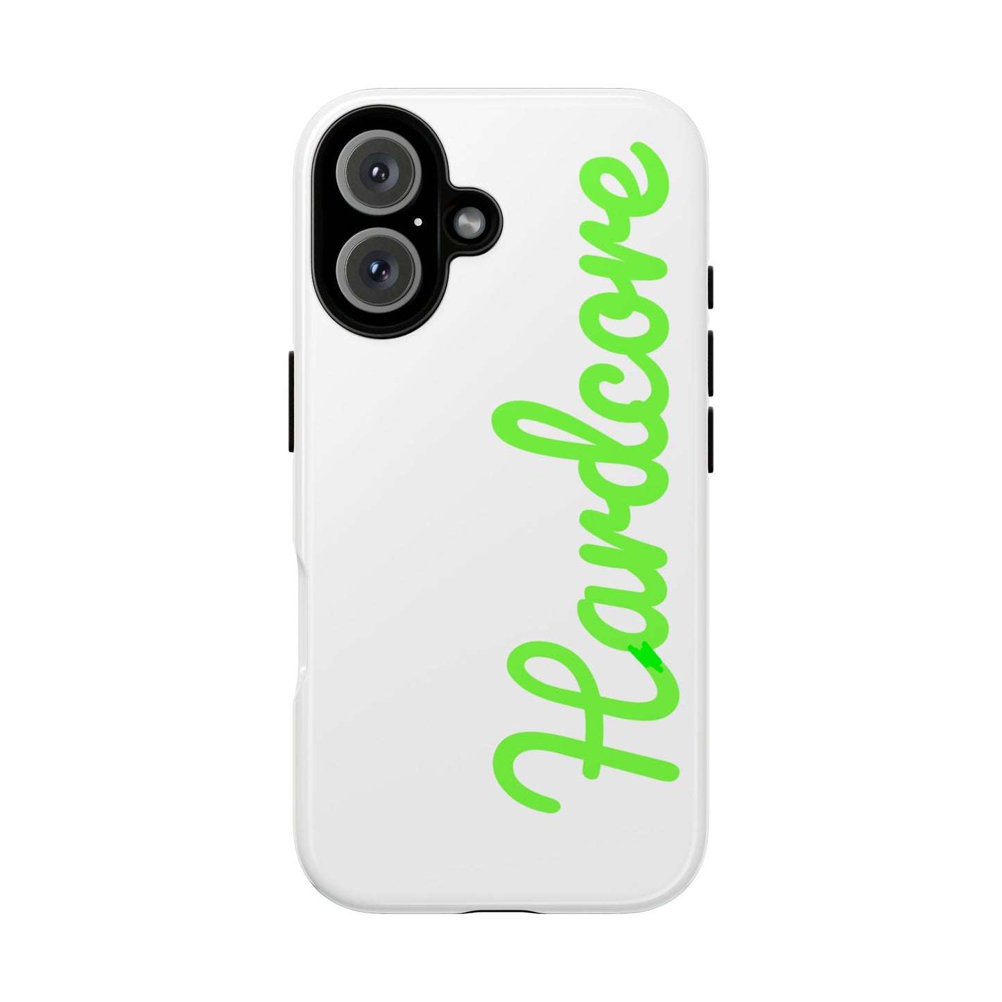 Hardcore - Green & White Tough Cases