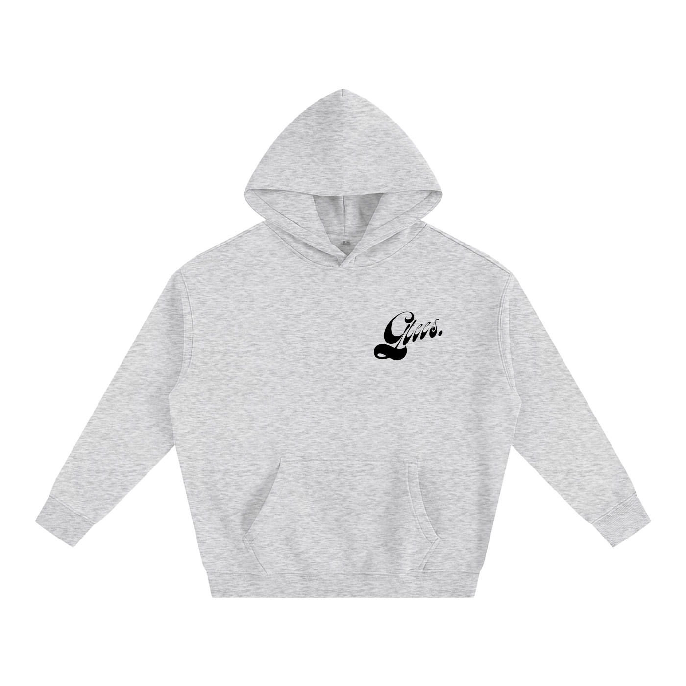 Oversize Fleeced Hoodie - Fleeced Hoodie with GTees latest graphic design.