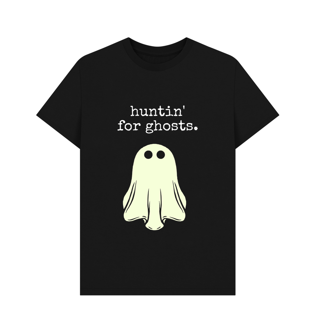 Black Printed T-shirt Front