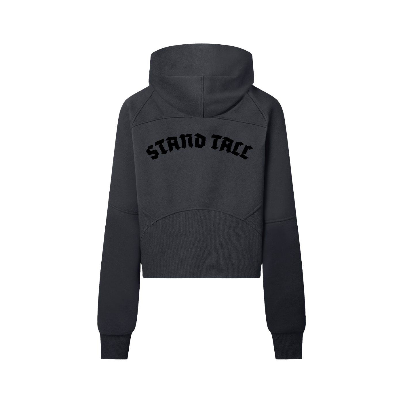 Cropped Half-Zip Hoodie