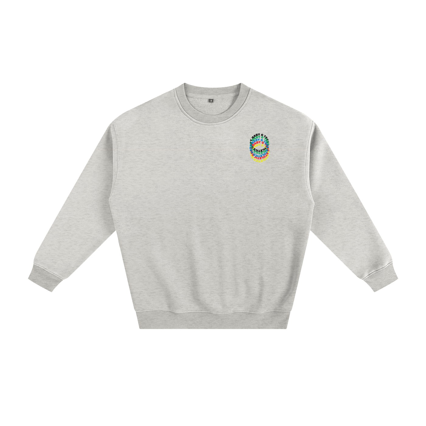 Ring Blur Side Fleeced Sweatshirt
