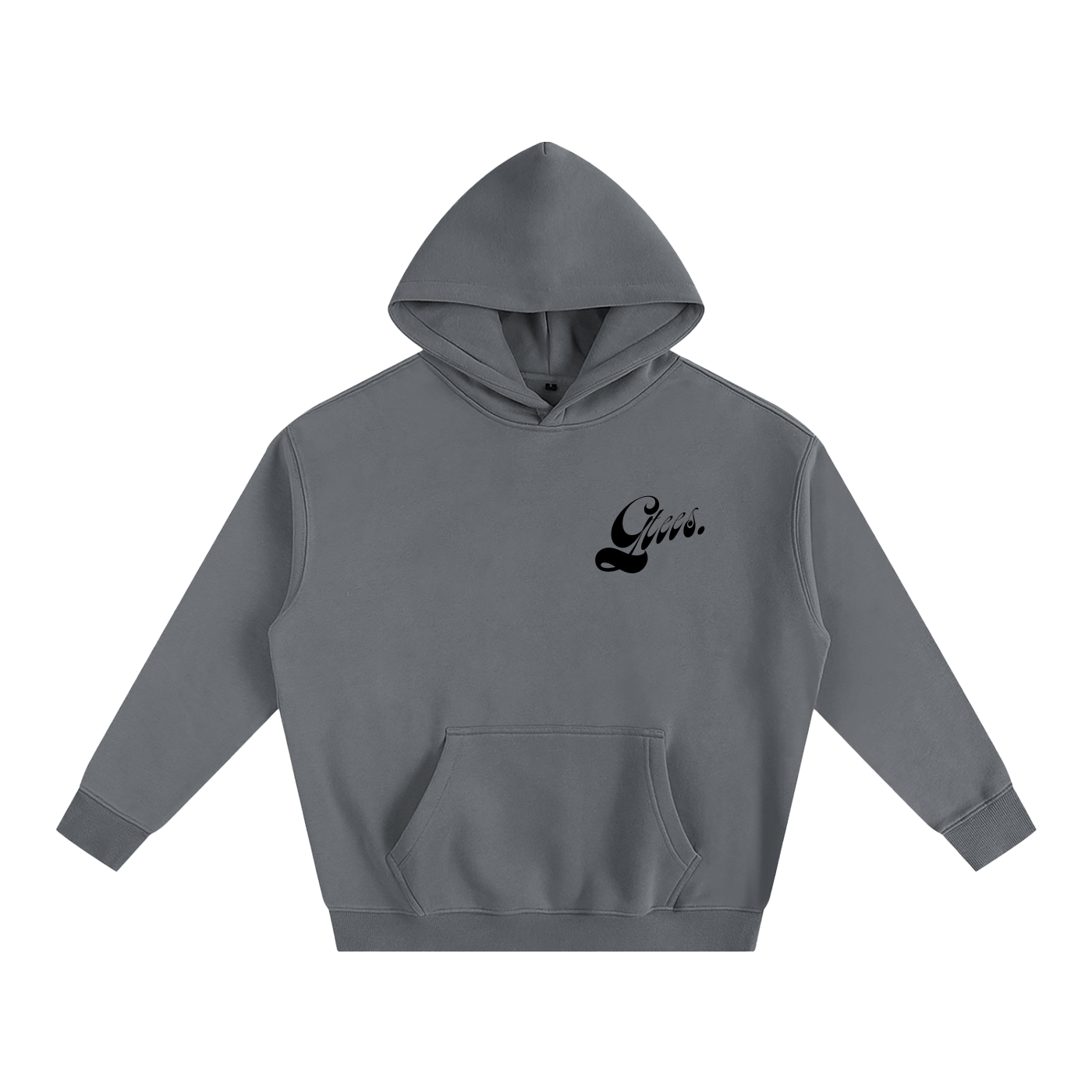 Oversize Fleeced Hoodie - Fleeced Hoodie with GTees latest graphic design.