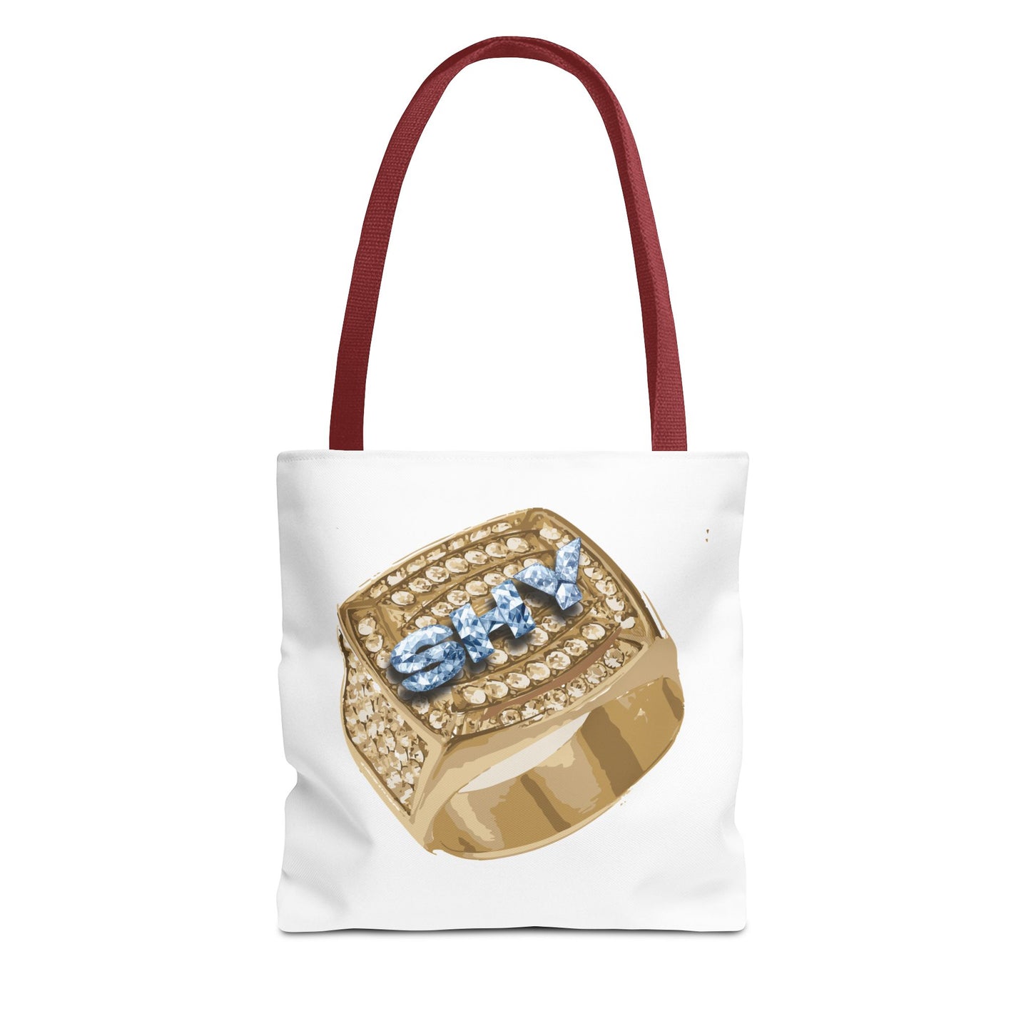 SHY - Stylish Tote Bag with statement Ring Design