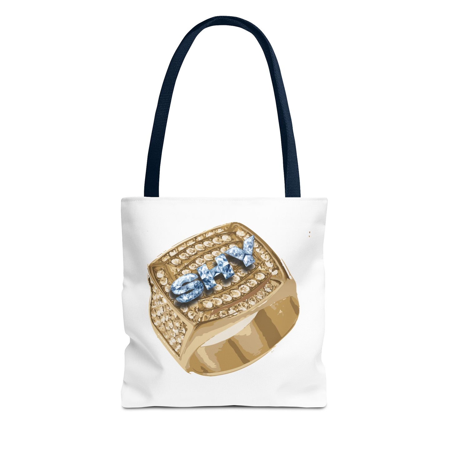 SHY - Stylish Tote Bag with statement Ring Design