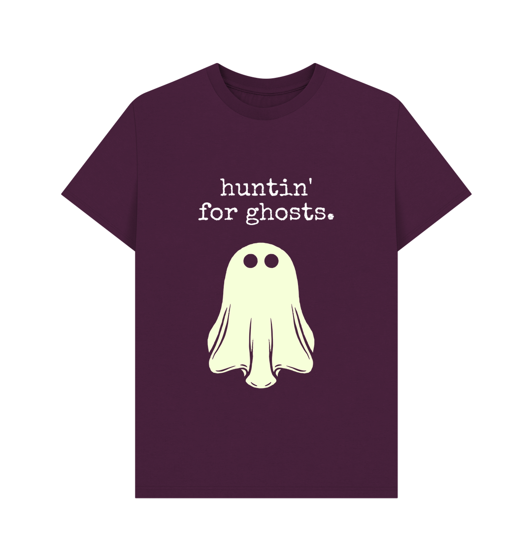 Purple Printed T-shirt Front