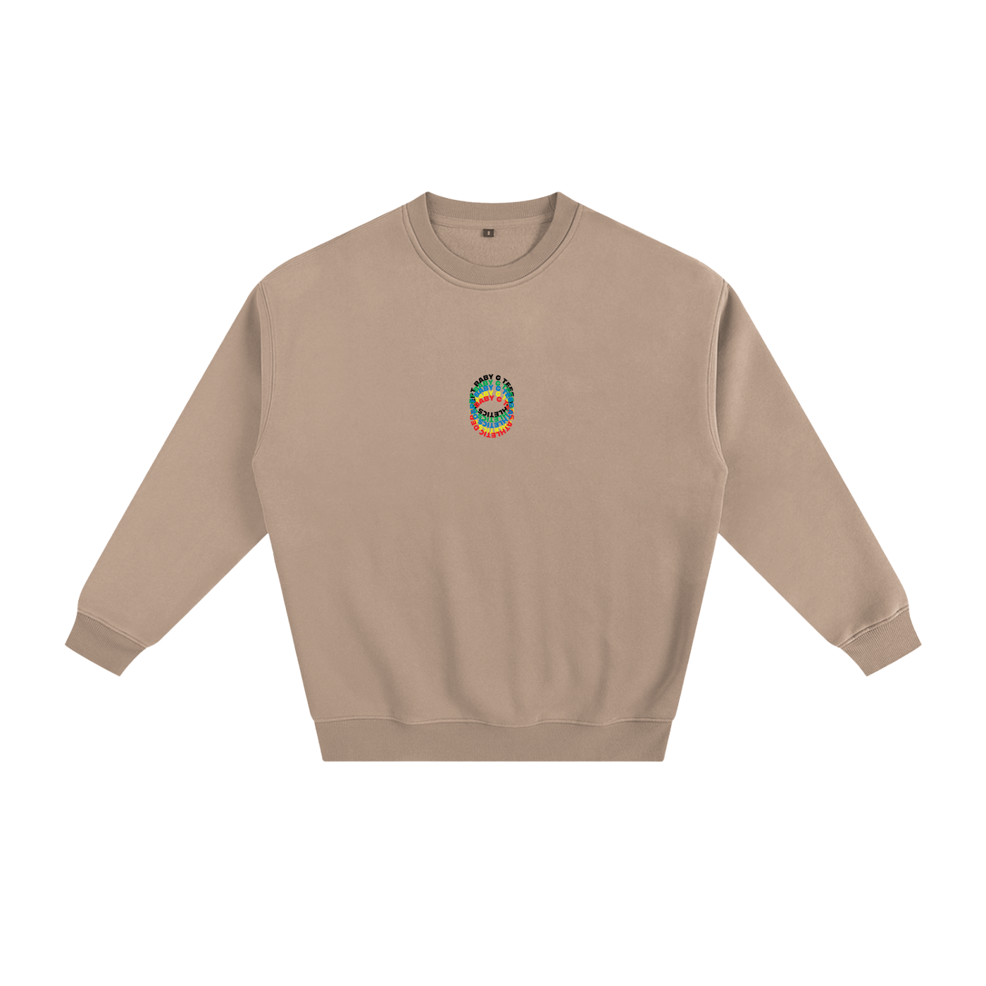 Ring Blur Centre Fleeced Sweatshirt