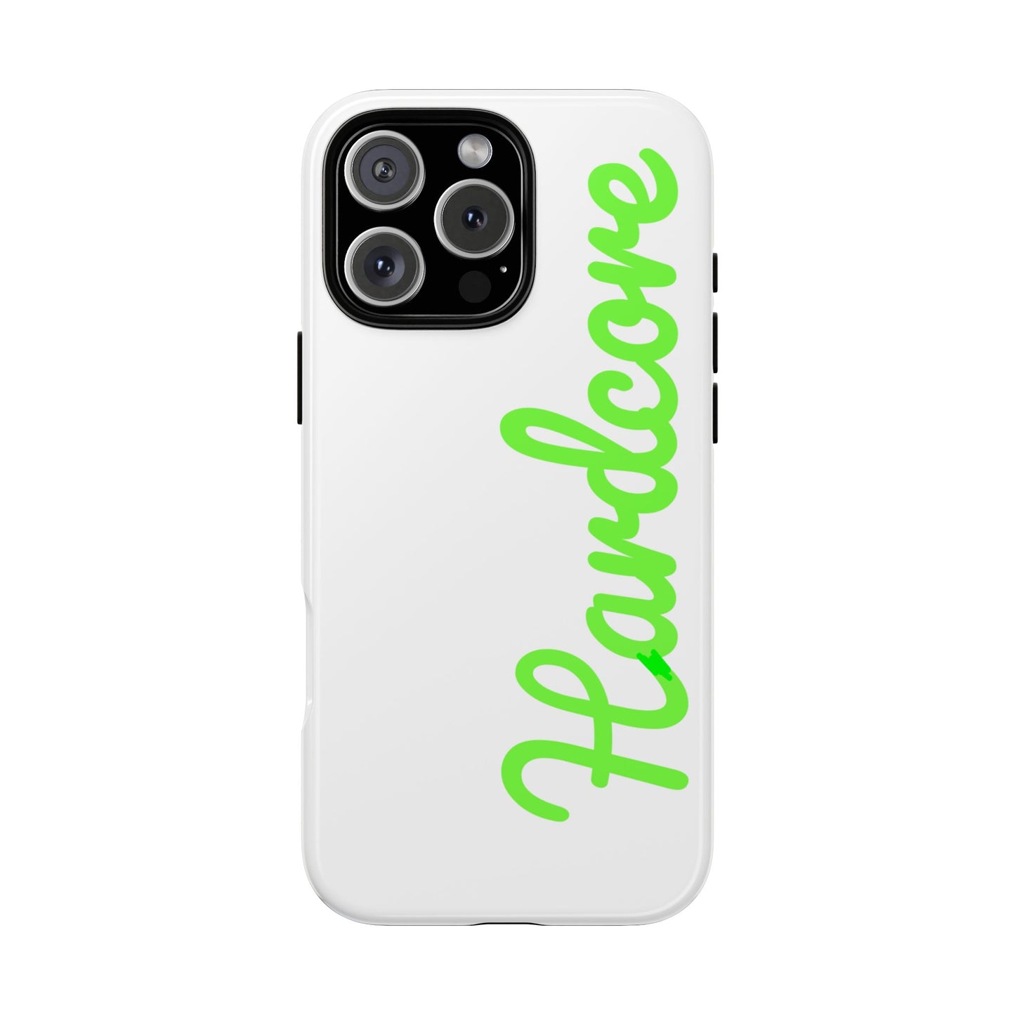 Hardcore - Green & White Tough Cases