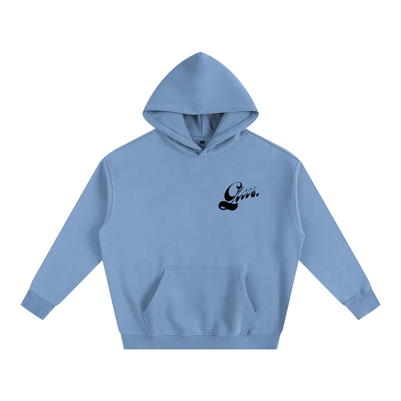 Oversize Fleeced Hoodie - Fleeced Hoodie with GTees latest graphic design.