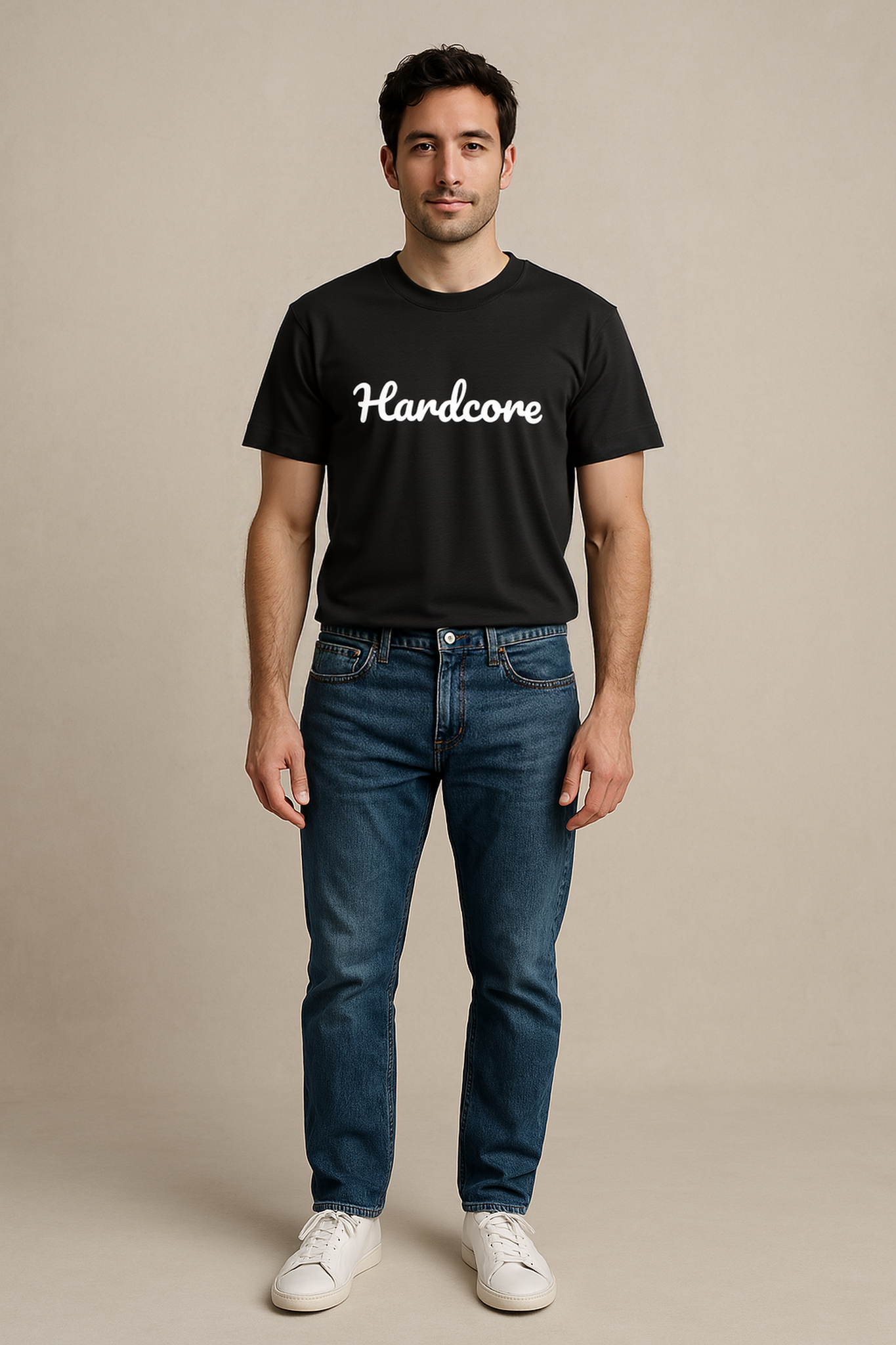 Hardcore Mens Boxy Tee