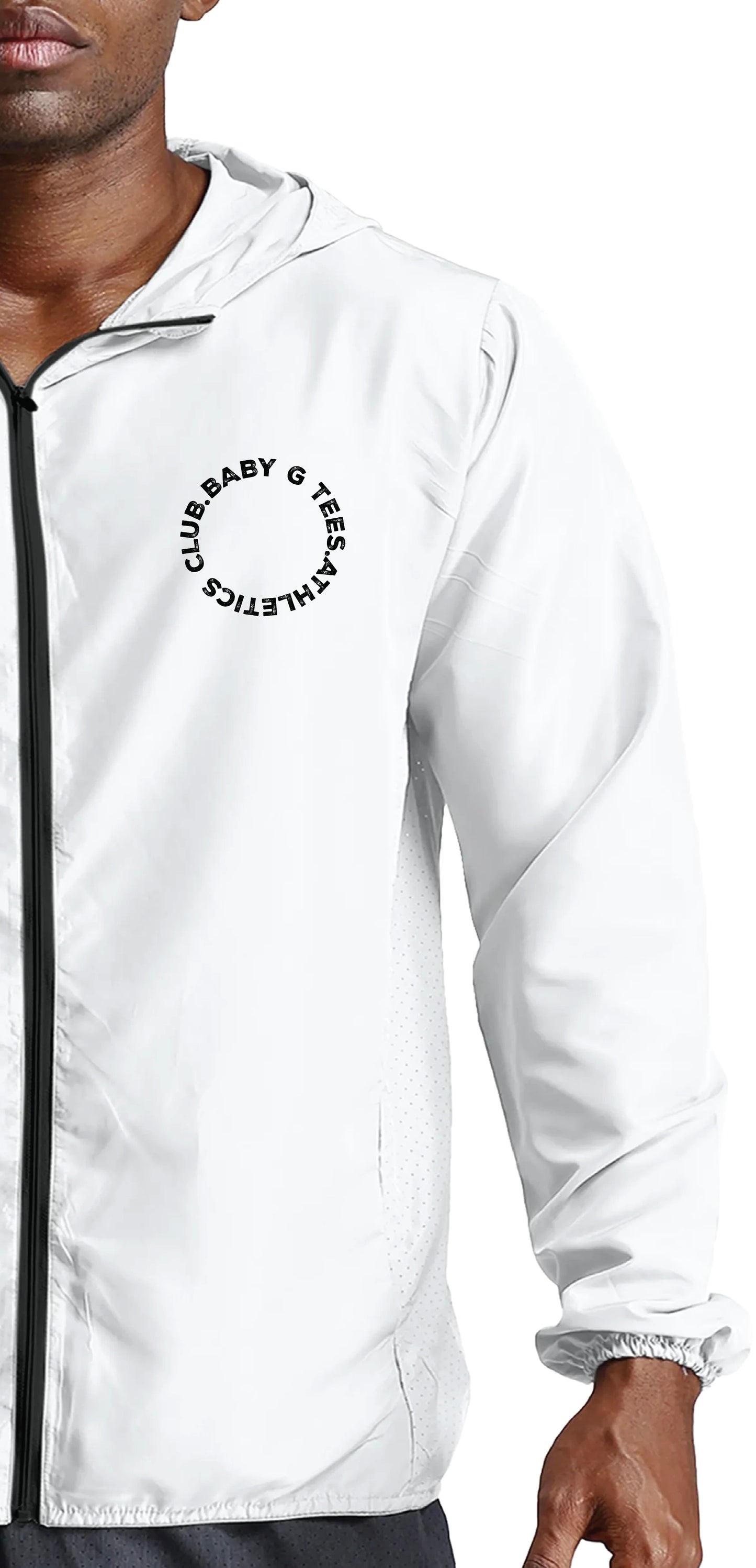 Soft Hooded Sports Jacket - Bang.Head.Start - Blk/Wht