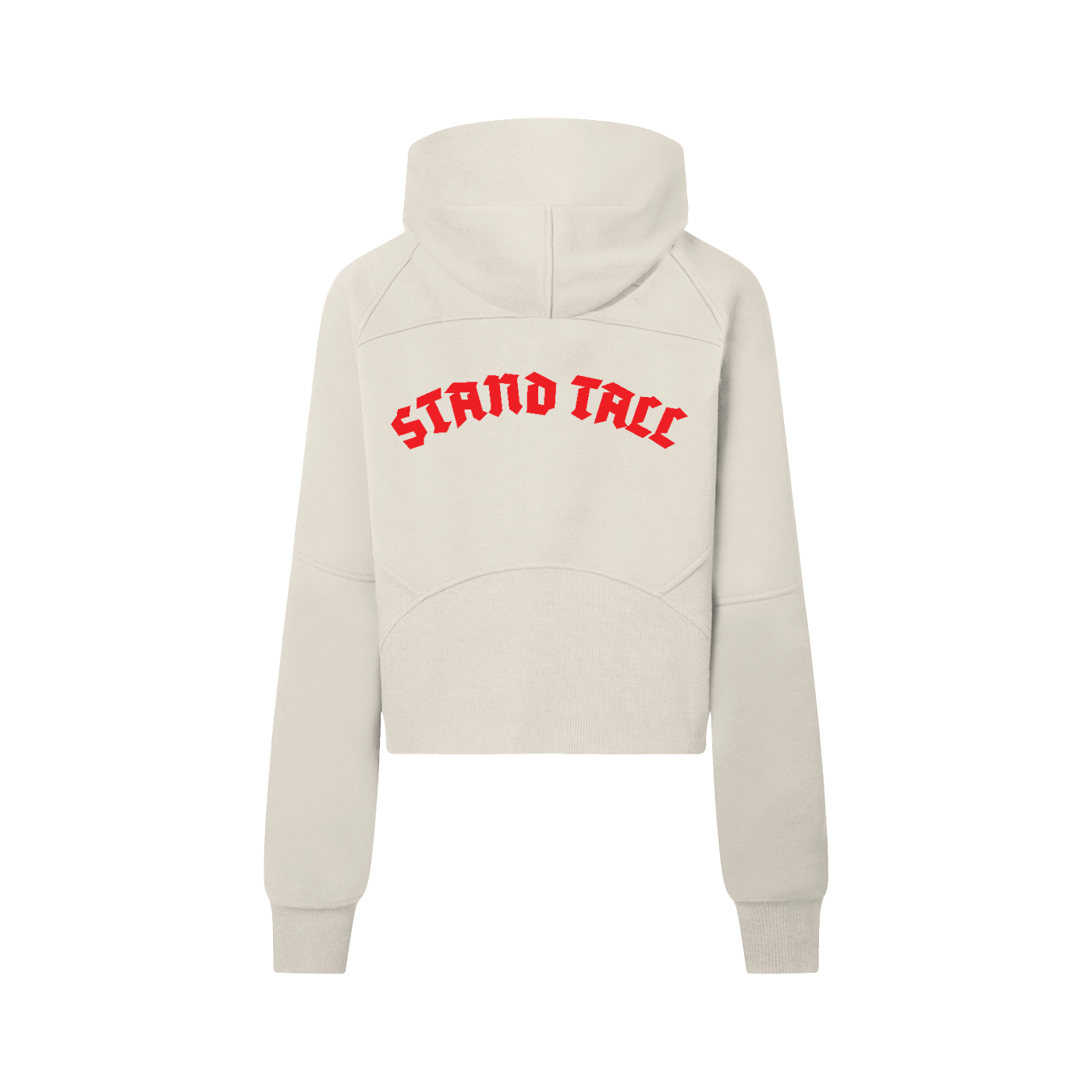 Cropped Half-Zip Hoodie