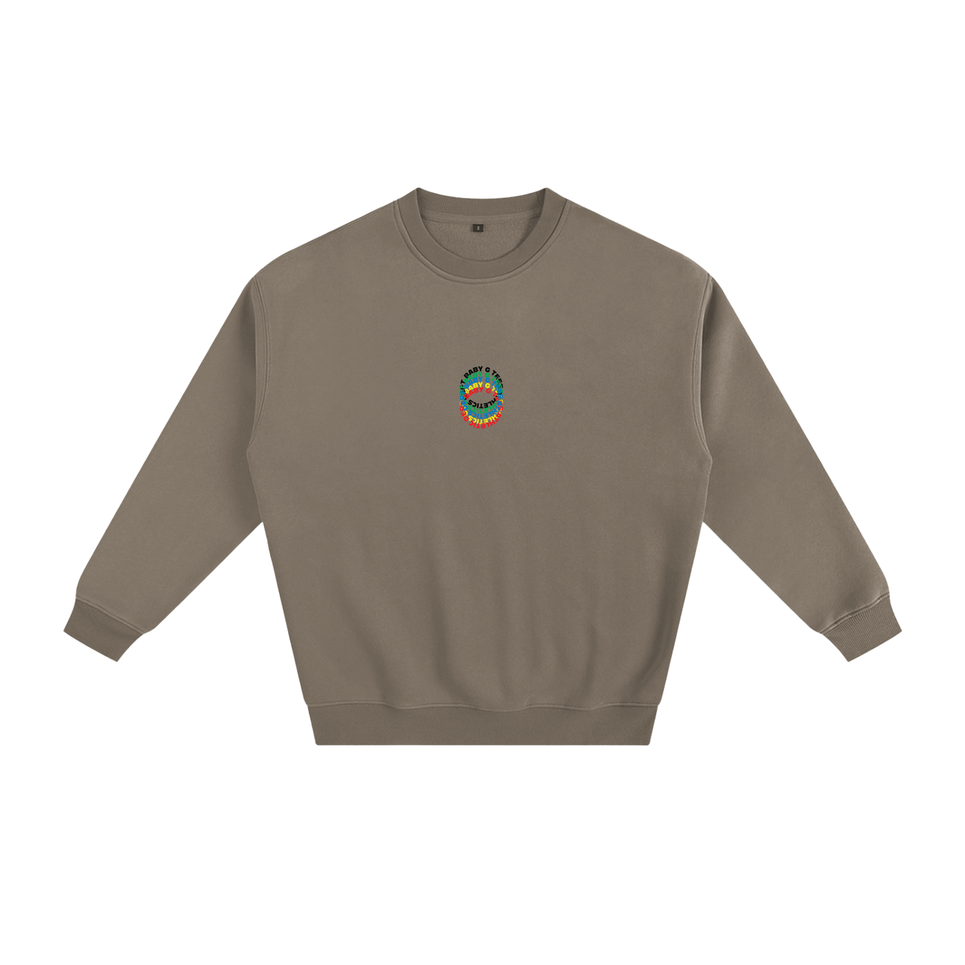 Ring Blur Centre Fleeced Sweatshirt