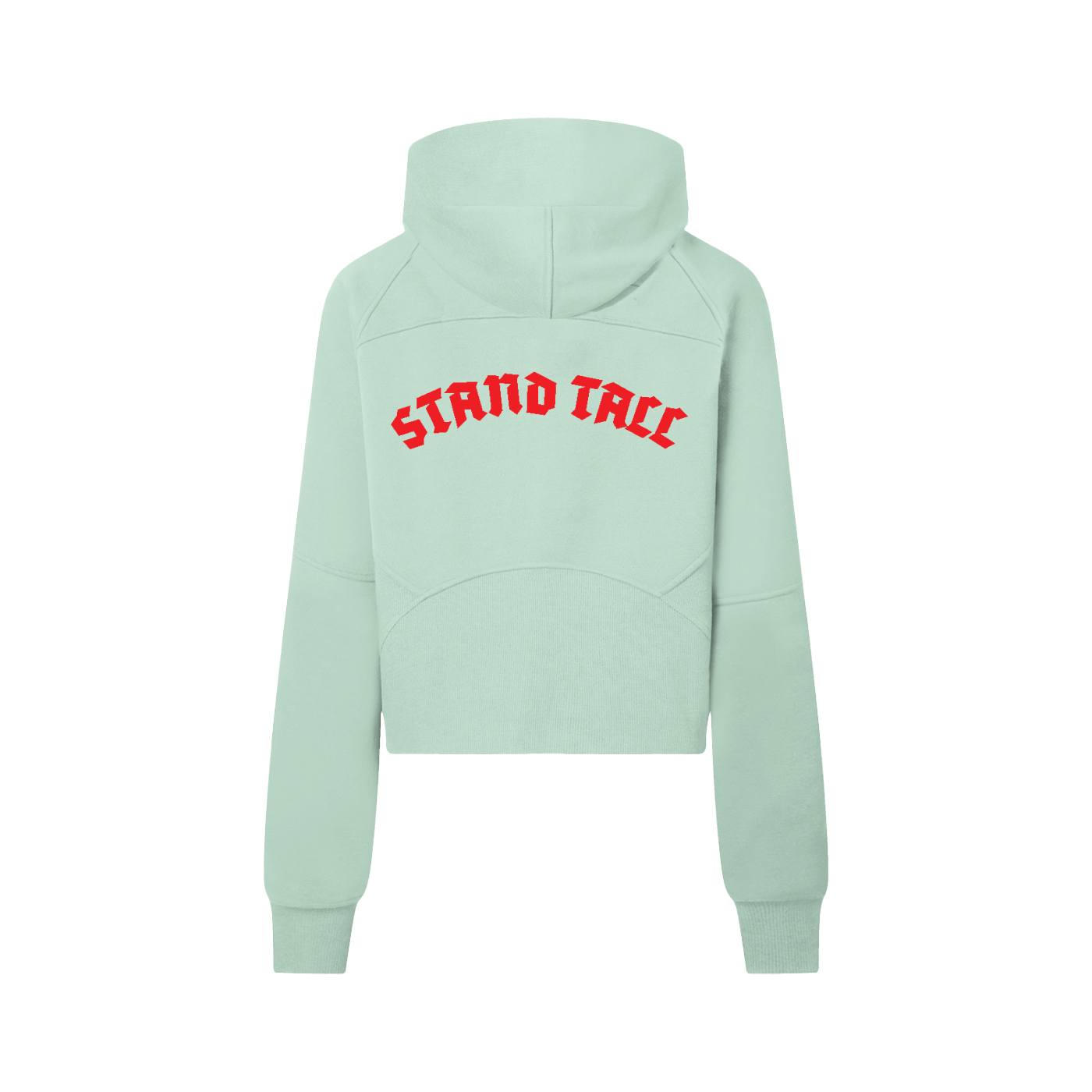 Cropped Half-Zip Hoodie