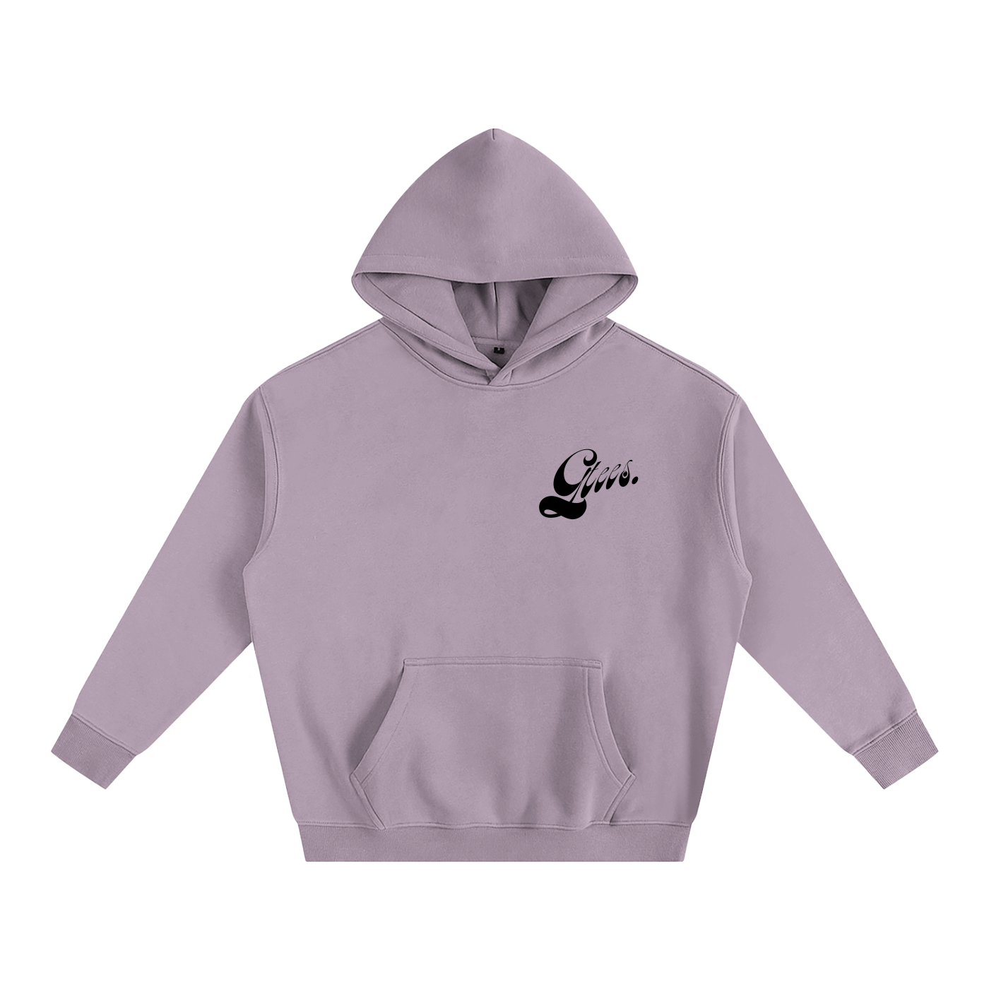 Oversize Fleeced Hoodie - Fleeced Hoodie with GTees latest graphic design.