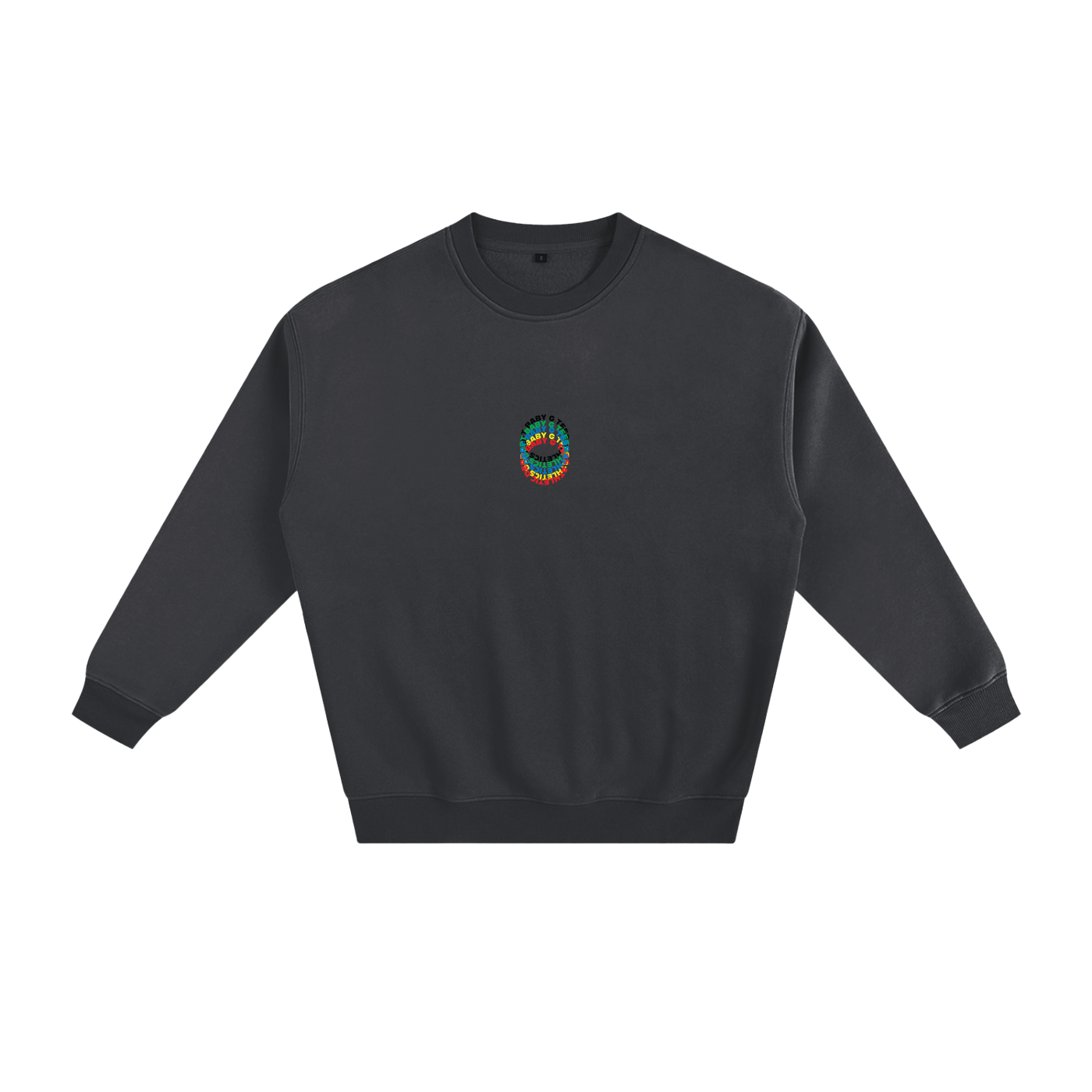 Ring Blur Centre Fleeced Sweatshirt