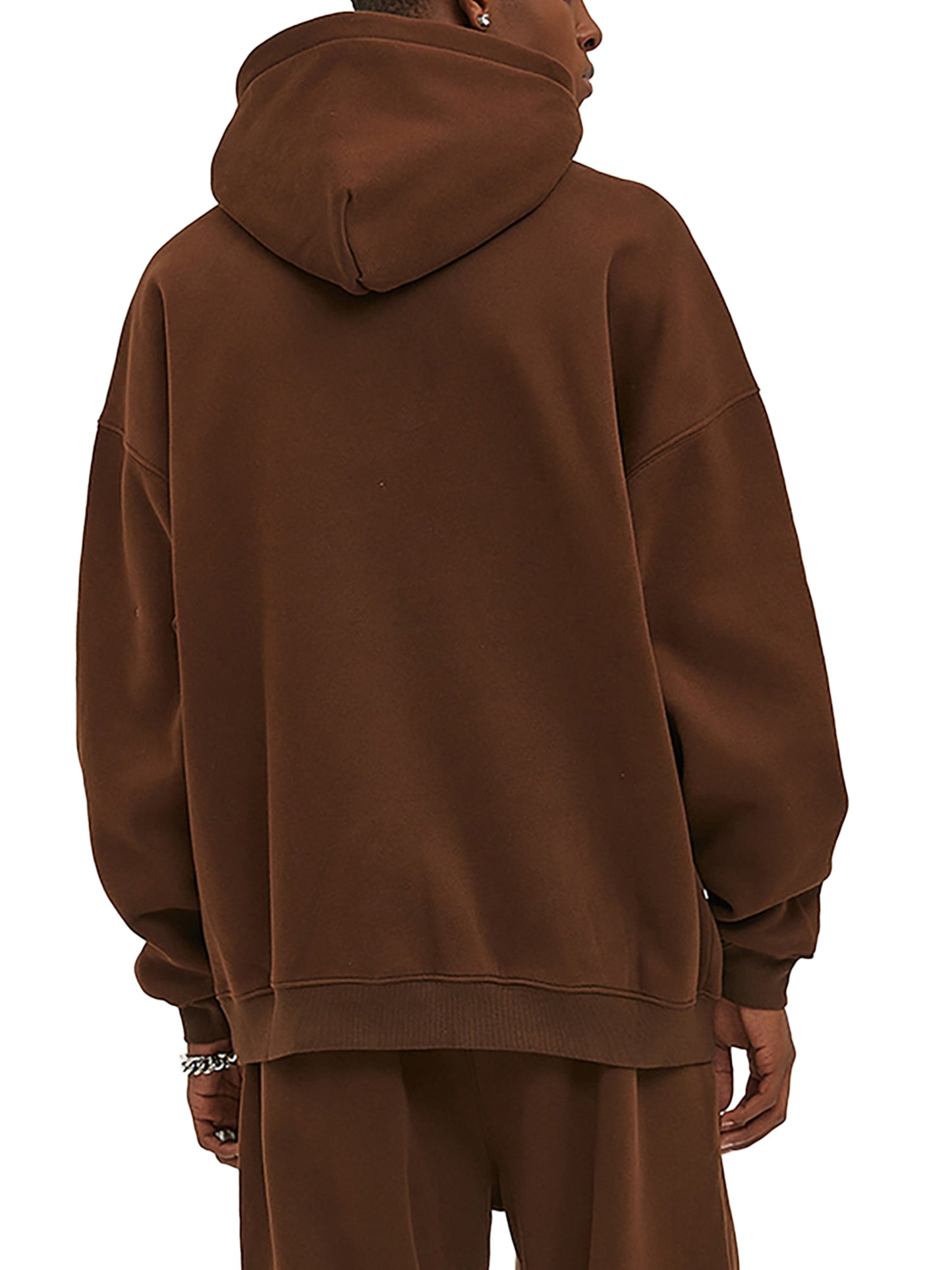 Oversize Fleeced Hoodie - Fleeced Hoodie with GTees latest graphic design.