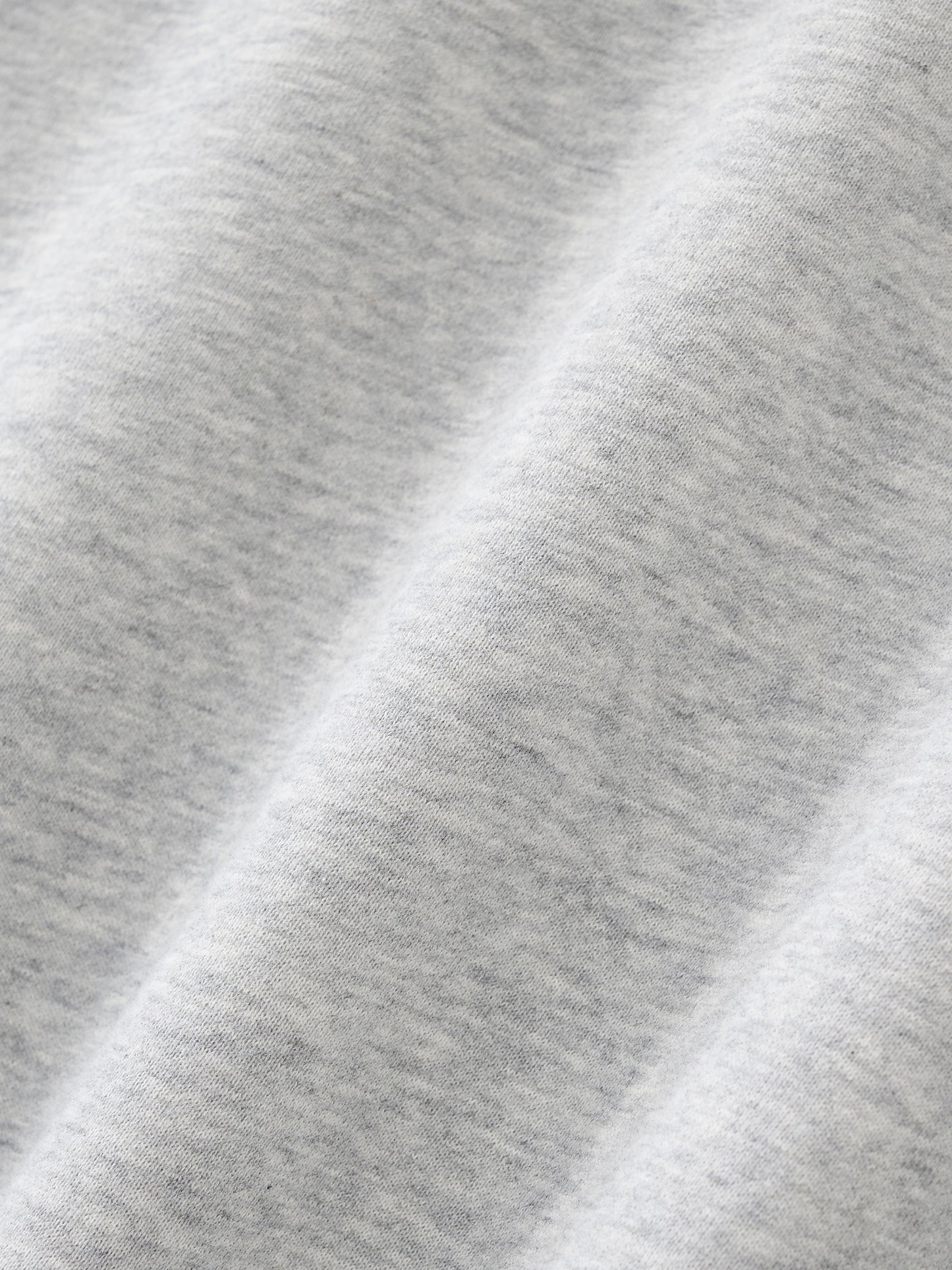 Ps&Qs Grey - Essential Fleece Mock-Neck Crew Sweatshirt