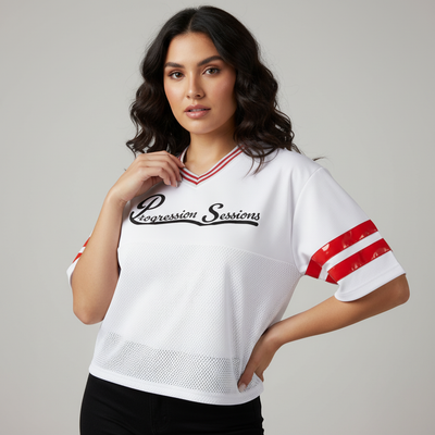 Progression Sessions Taped Mesh Boxy T-Shirt