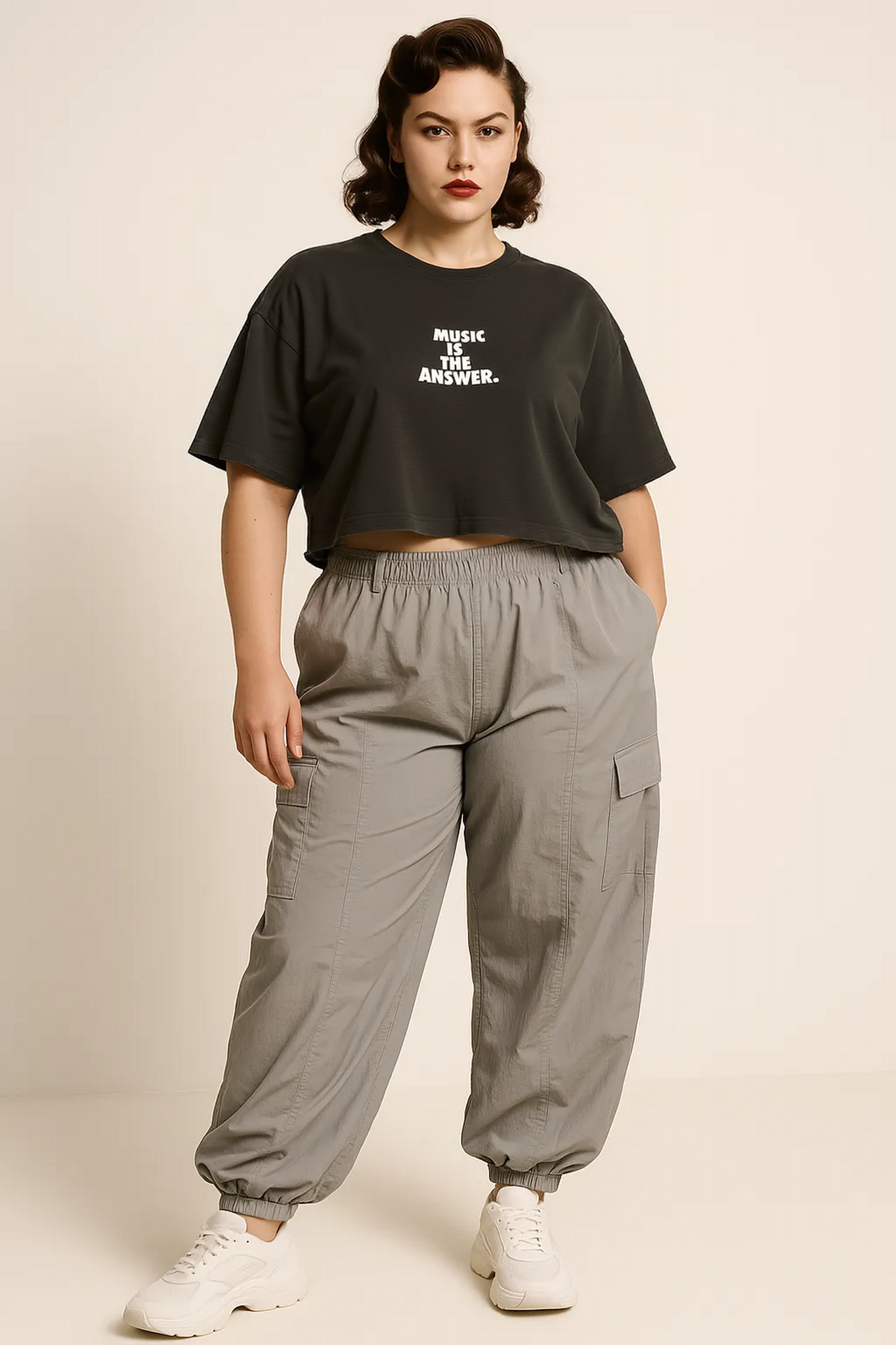 Music is the Answer - Womens Reg Tee